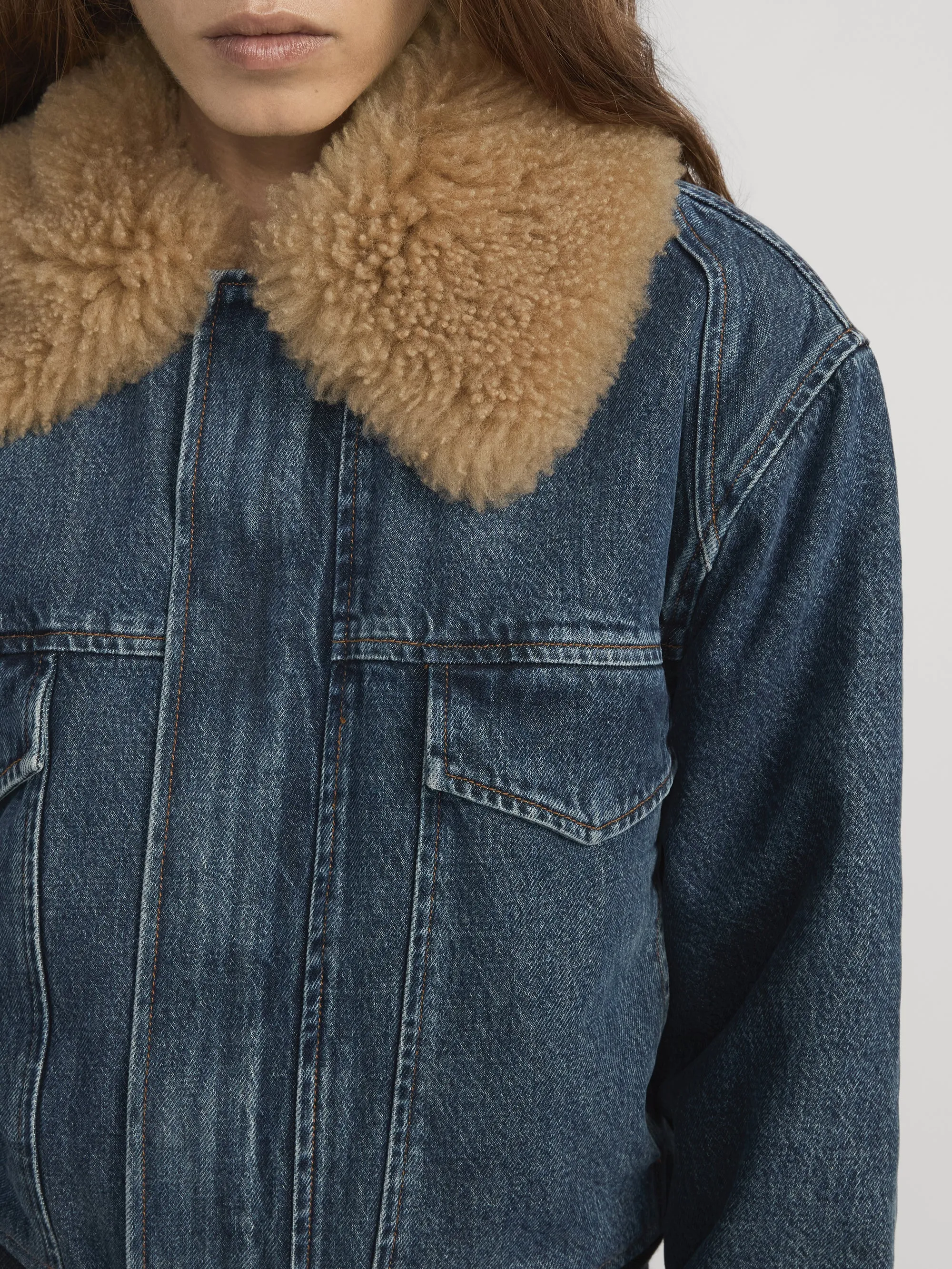 The Shearling Aviator -- Motion sold by Frame Denim product image thumbnail 4