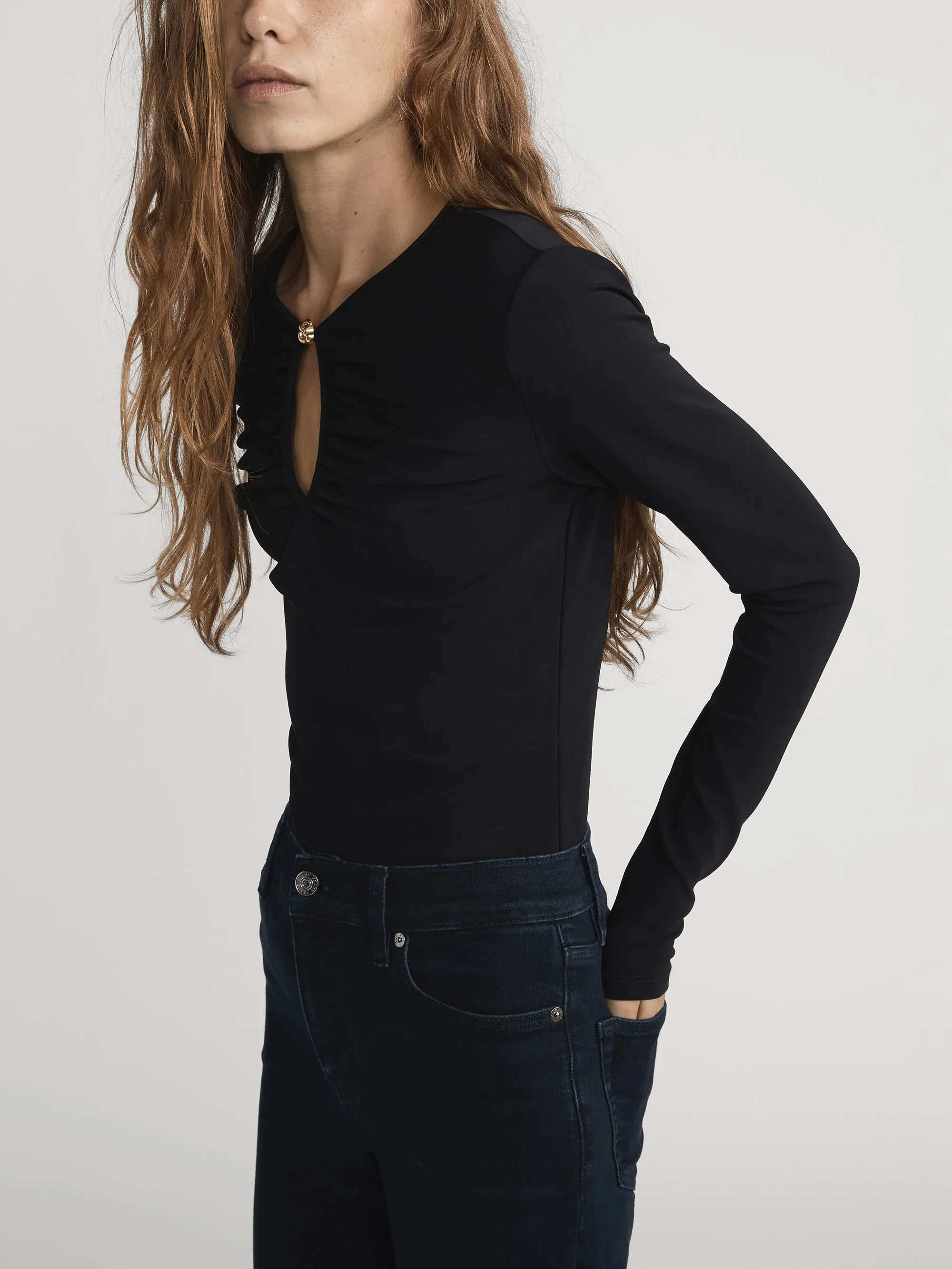 Le Slim Palazzo -- Century sold by Frame Denim product image thumbnail 4