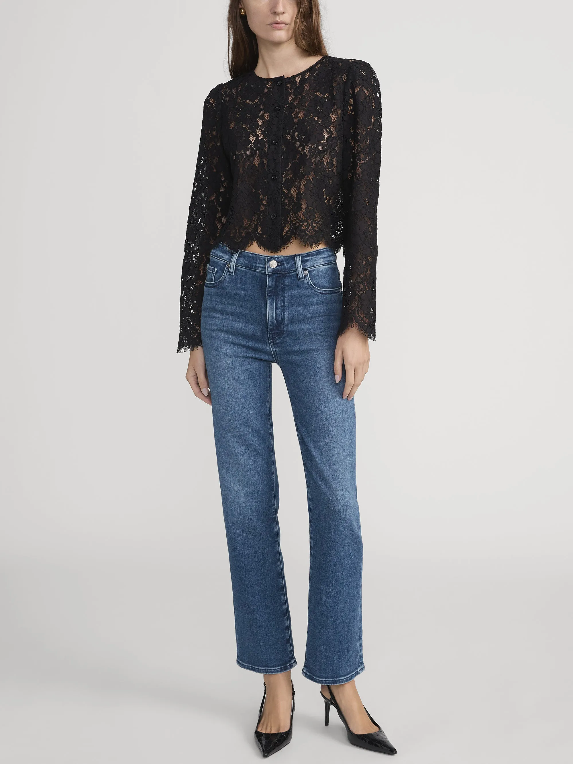 Le Sleek Straight -- Reign sold by Frame Denim product image thumbnail 2