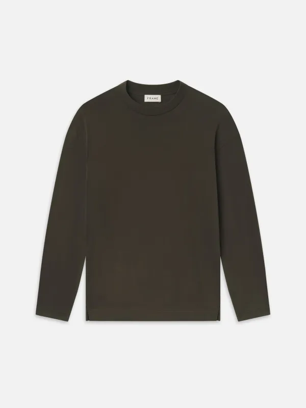 Light Cotton Long Sleeve Tee sold by Frame Denim