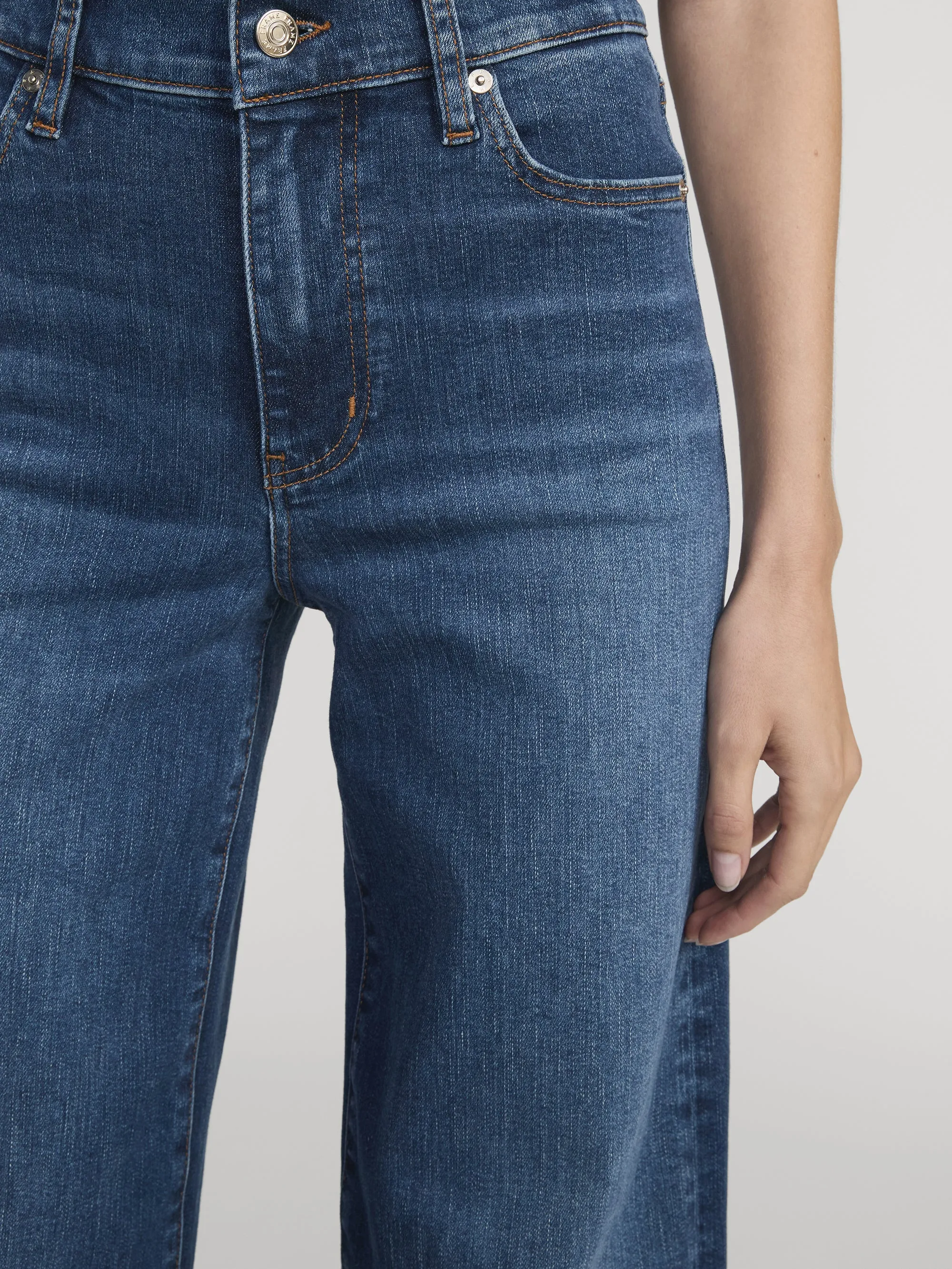 Le Slim Palazzo Long -- Solace sold by Frame Denim product image thumbnail 4