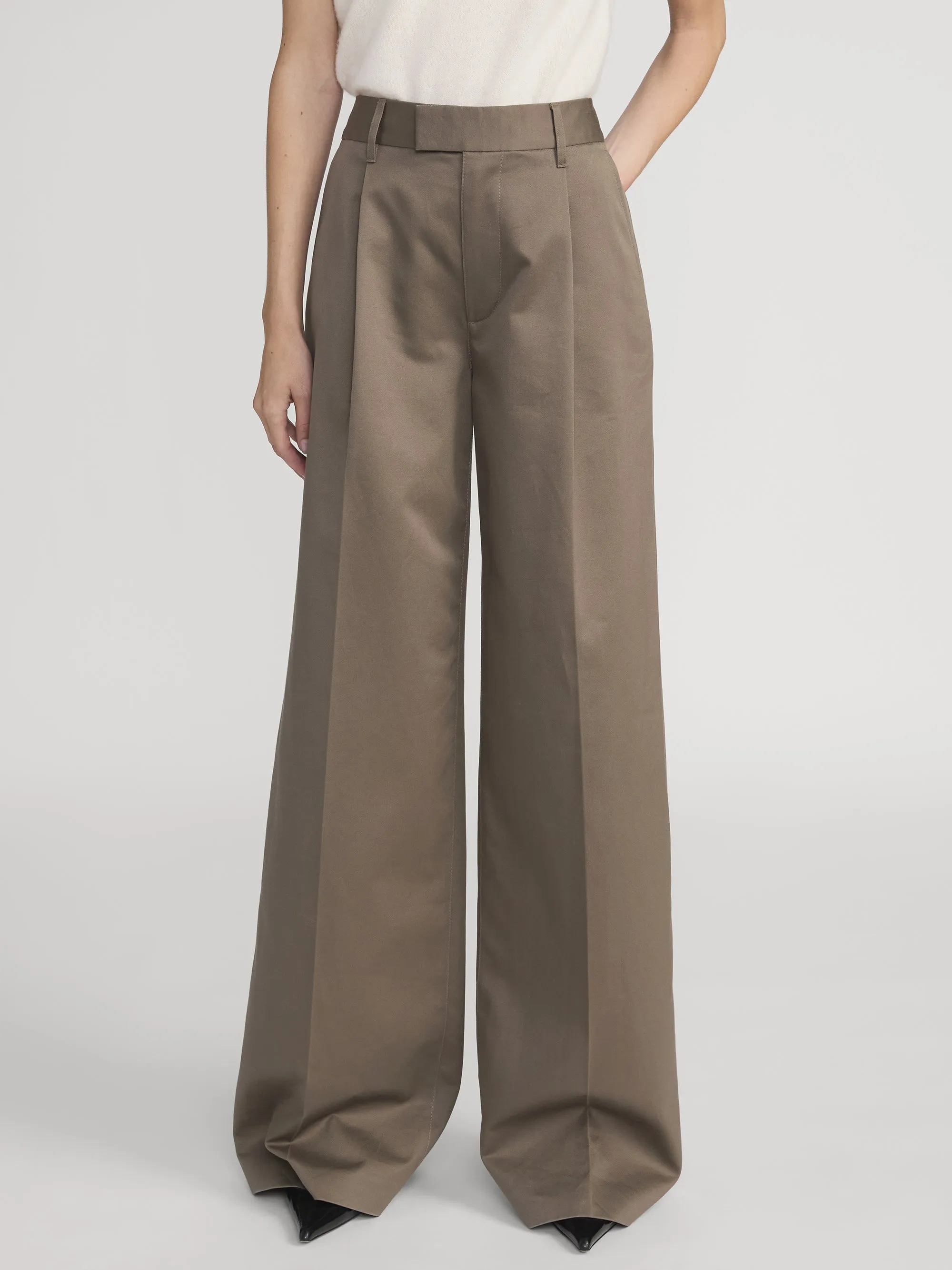 The Timeless Chino -- Soft Taupe sold by Frame Denim product image thumbnail 3