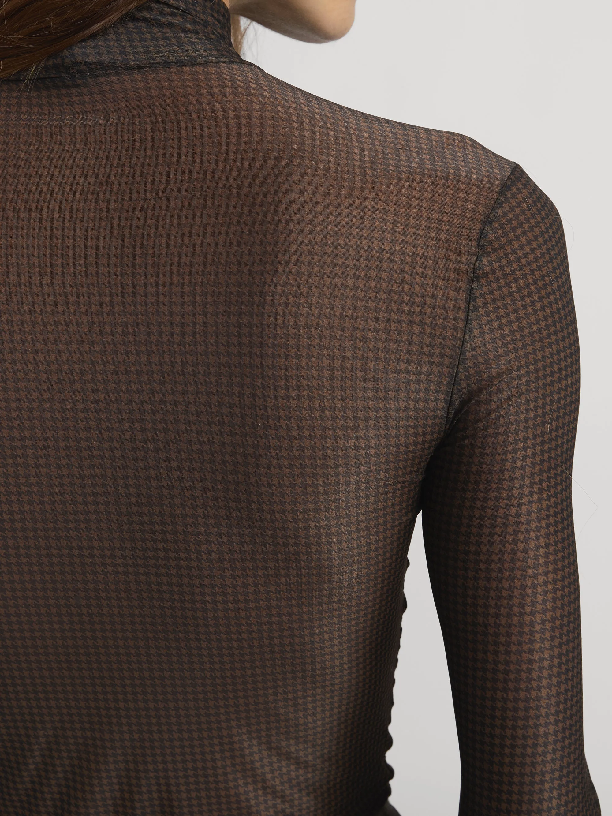 The Hosiery Turtleneck -- Americano Multi sold by Frame Denim product image thumbnail 4