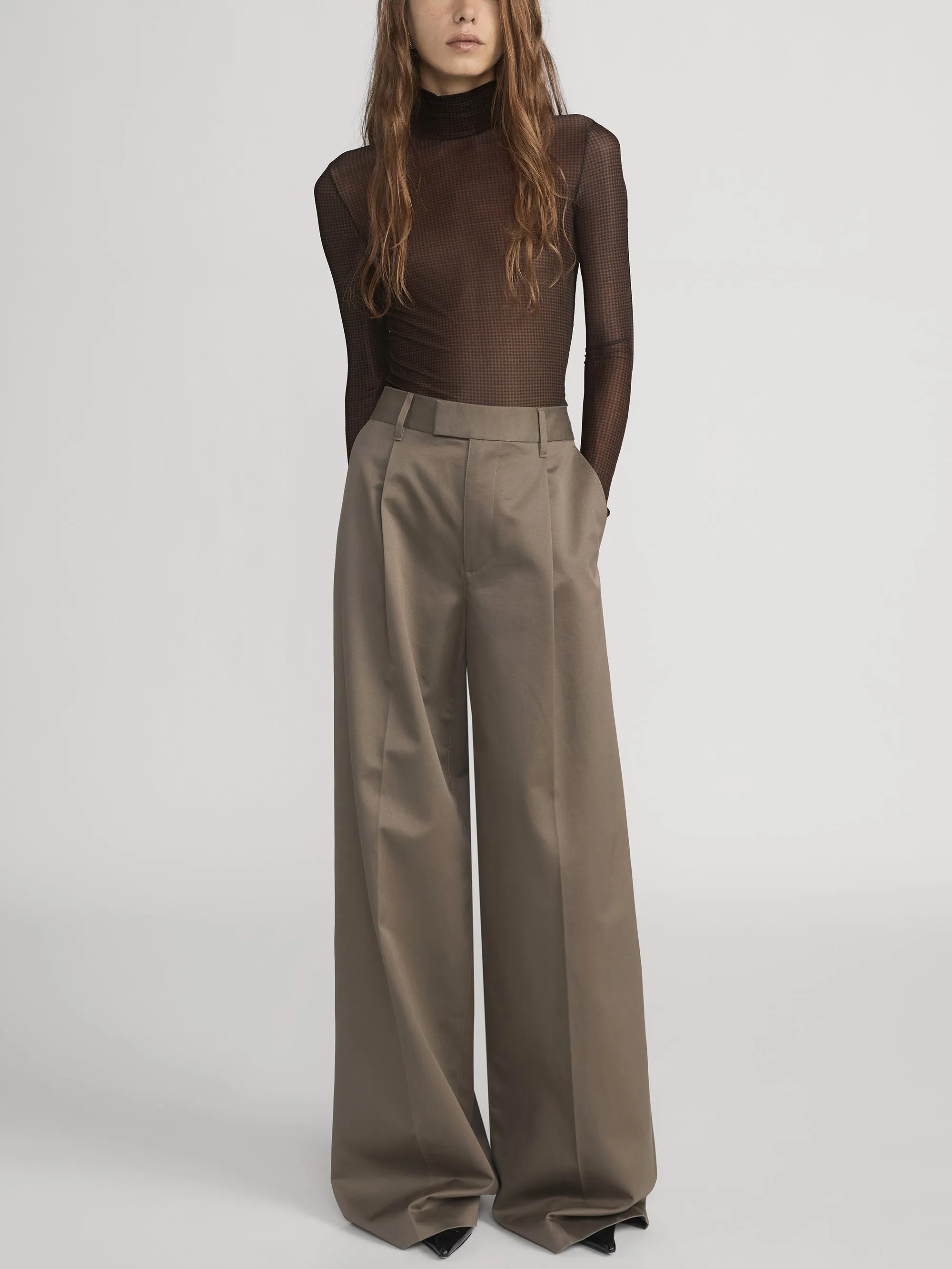 The Hosiery Turtleneck -- Americano Multi sold by Frame Denim product image thumbnail 2