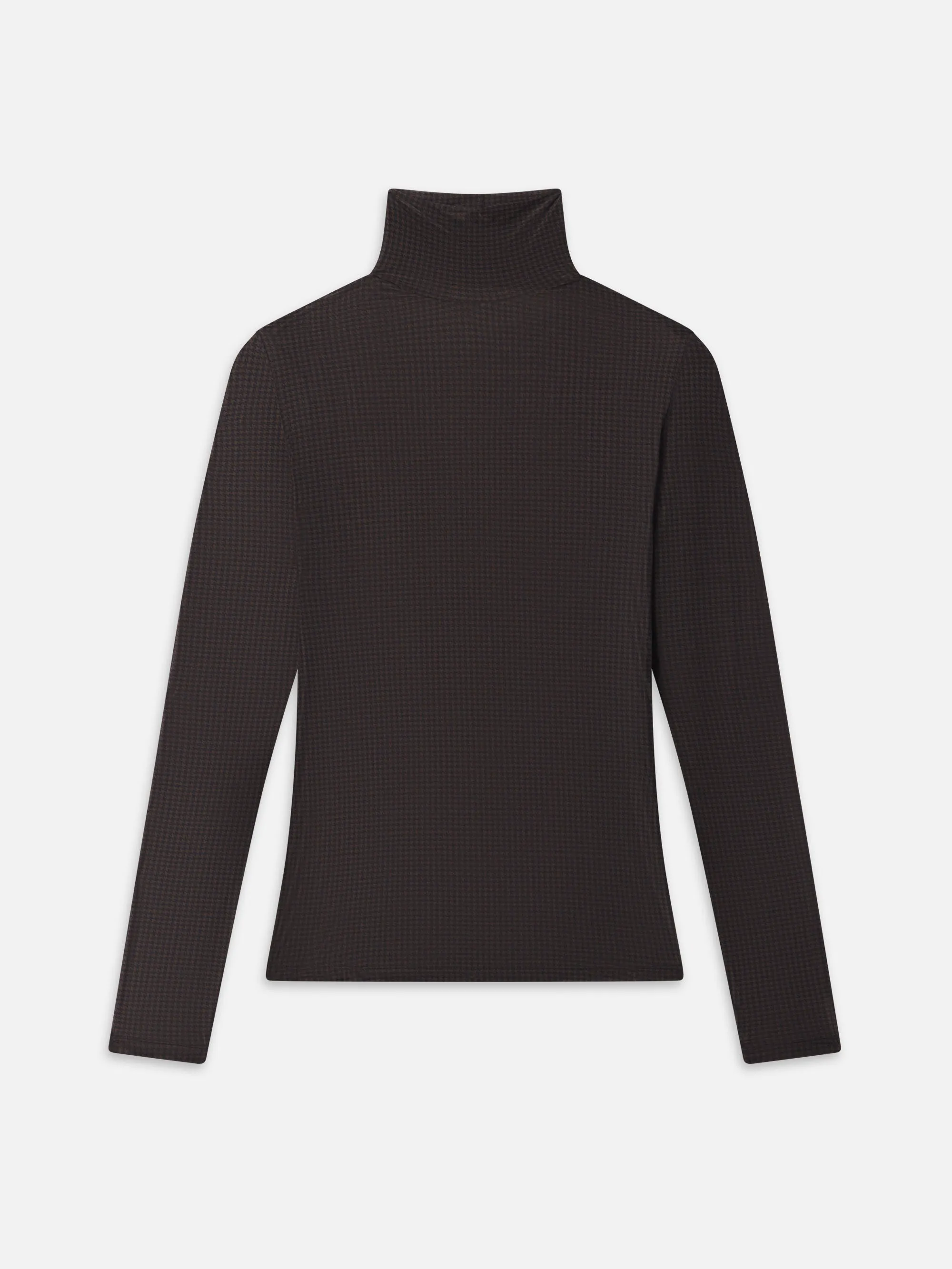 The Hosiery Turtleneck -- Americano Multi sold by Frame Denim