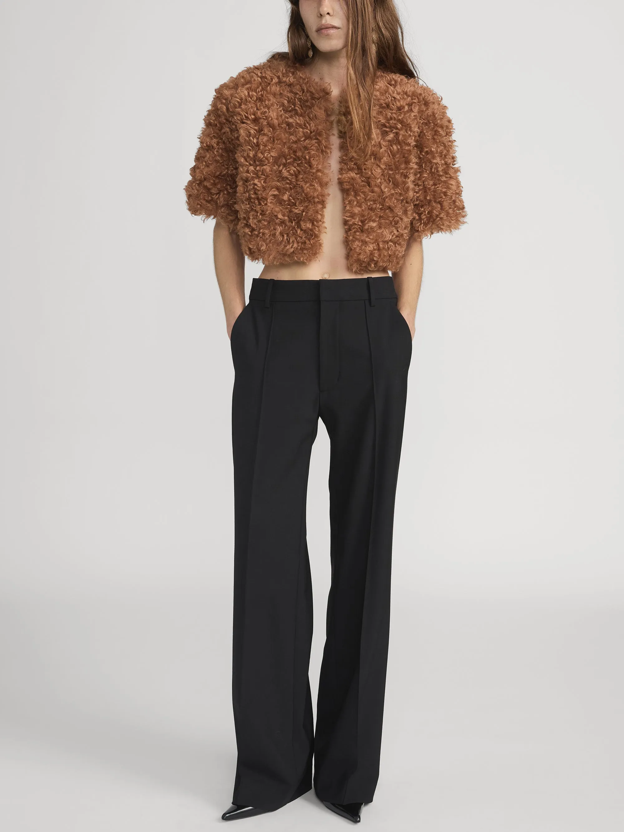 The Plush Bolero -- Camel sold by Frame Denim product image thumbnail 2