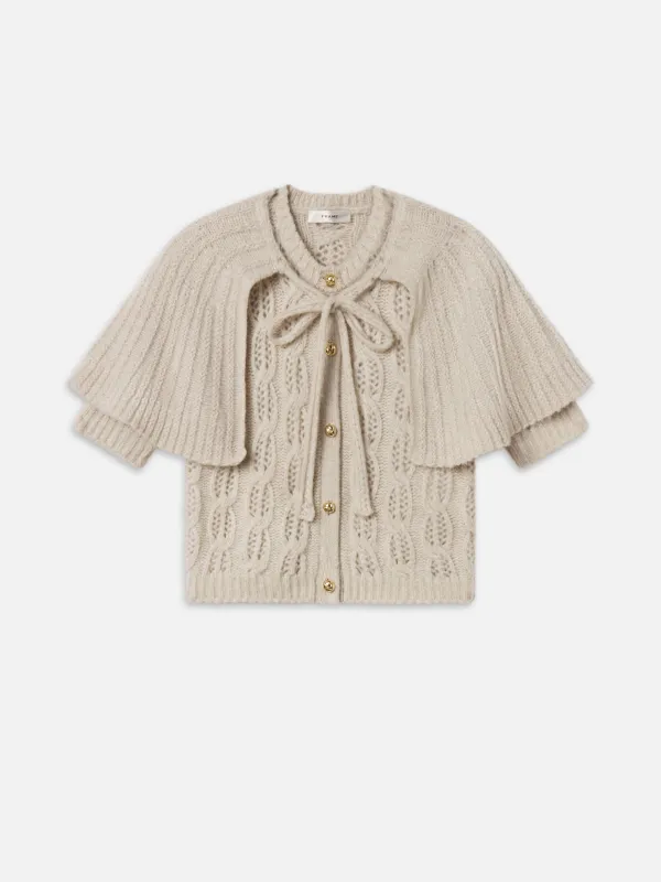 The Cape Cardi -- Fawn sold by Frame Denim