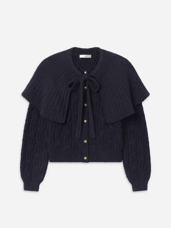 The Cape Sweater -- Navy sold by Frame Denim
