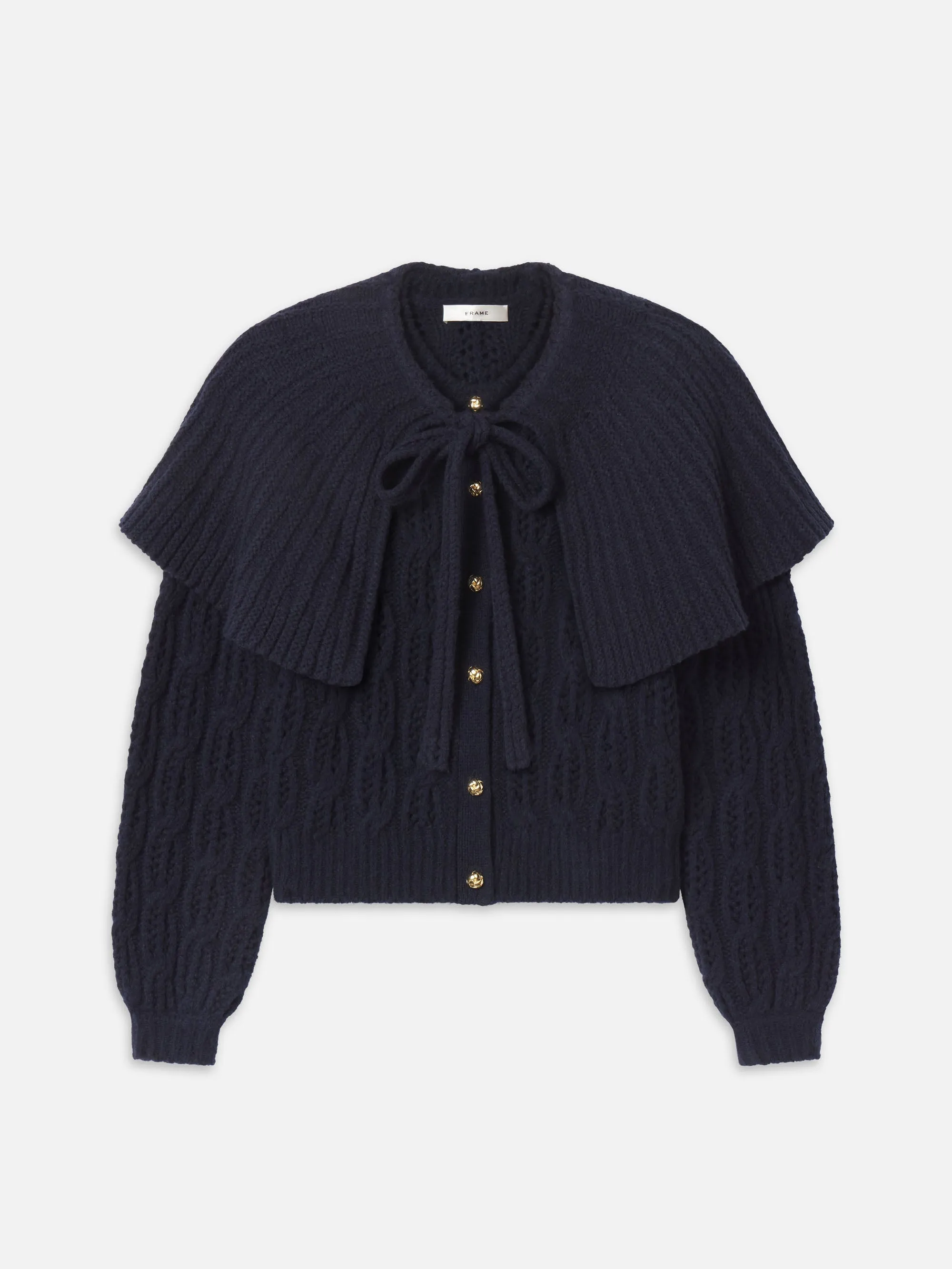 The Cape Sweater -- Navy sold by Frame Denim