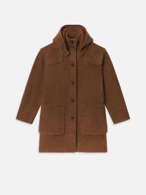 The Oversized Lofty Jacket -- Camel sold by Frame Denim