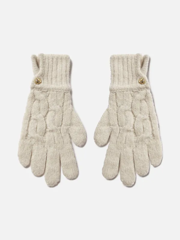 The Cable Gloves -- Fawn sold by Frame Denim