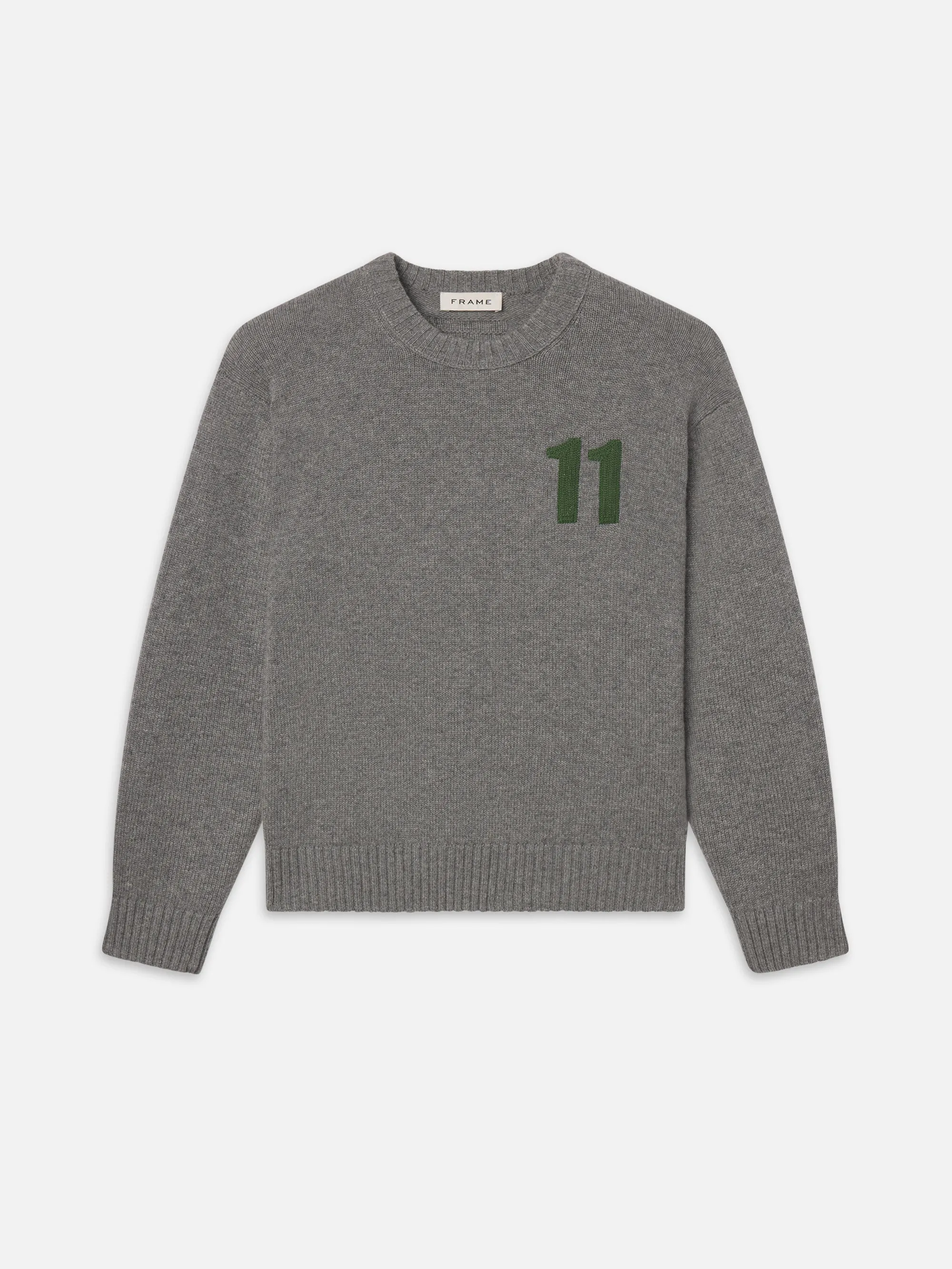 The Society Archive Cashmere Sweater -- Gris sold by Frame Denim
