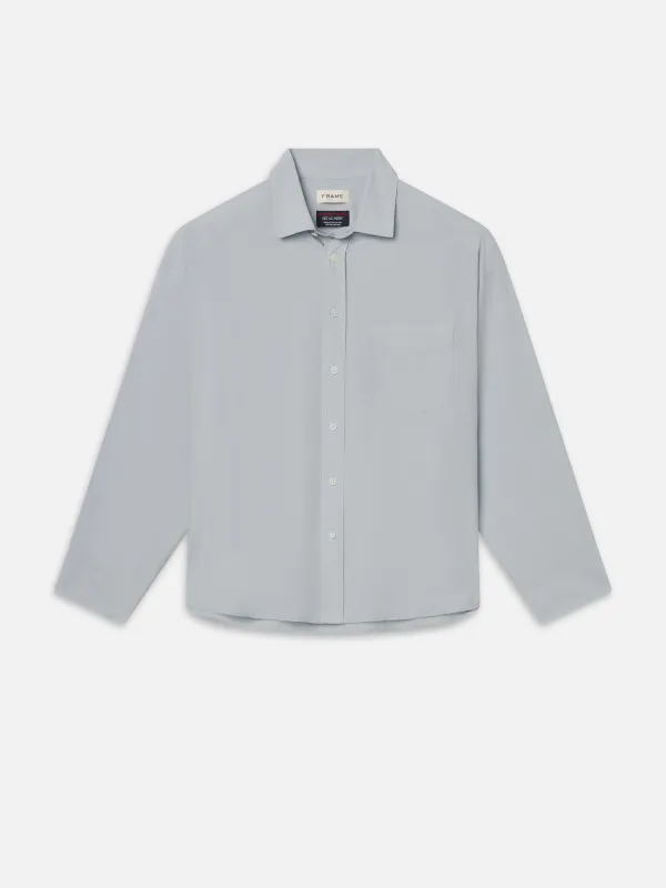 The Society Archive Classic Blue Shirt -- Light Blue sold by Frame Denim