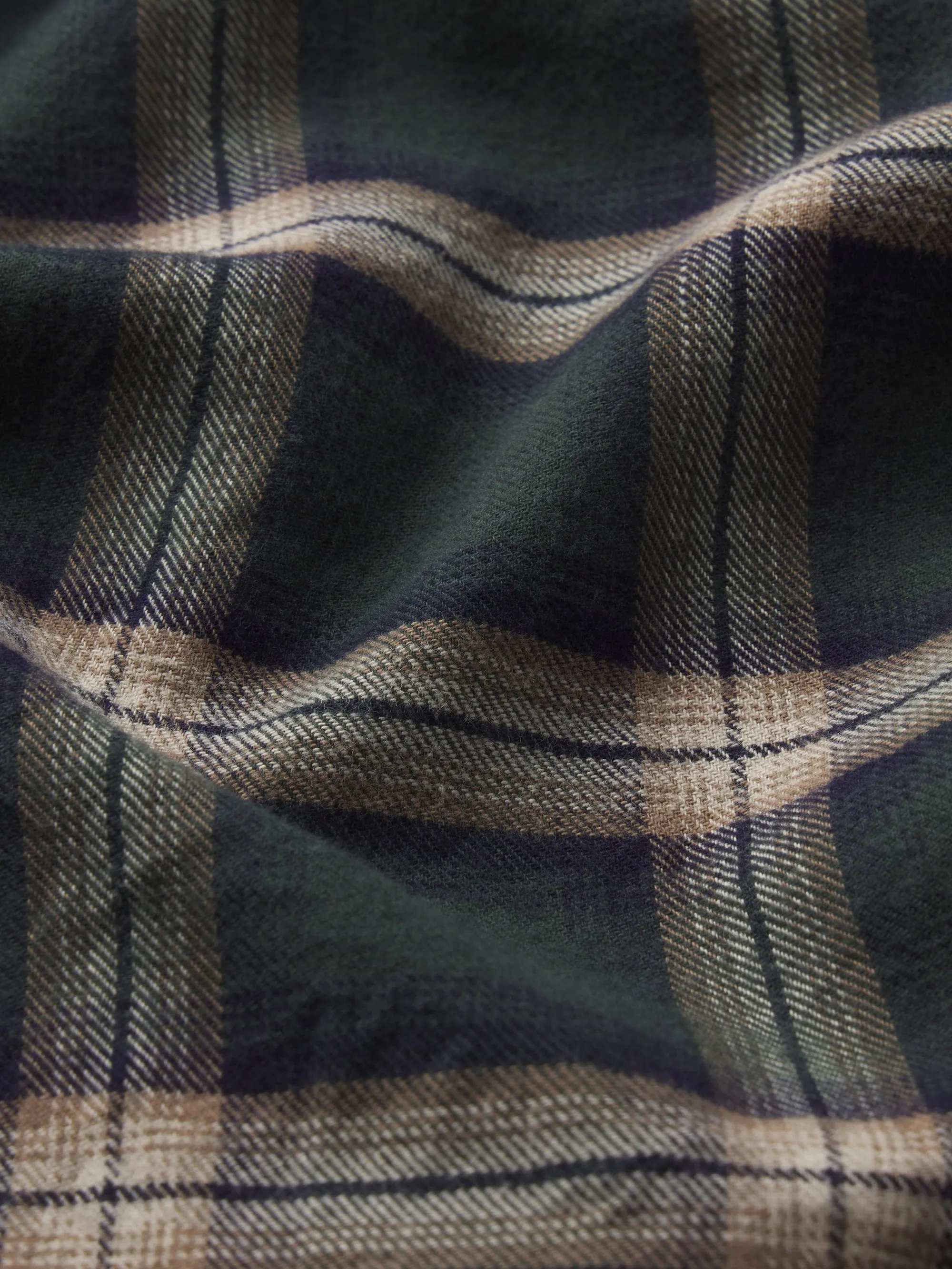 The Society Archive Vintage Plaid Shirt -- Beige Plaid sold by Frame Denim product image thumbnail 4