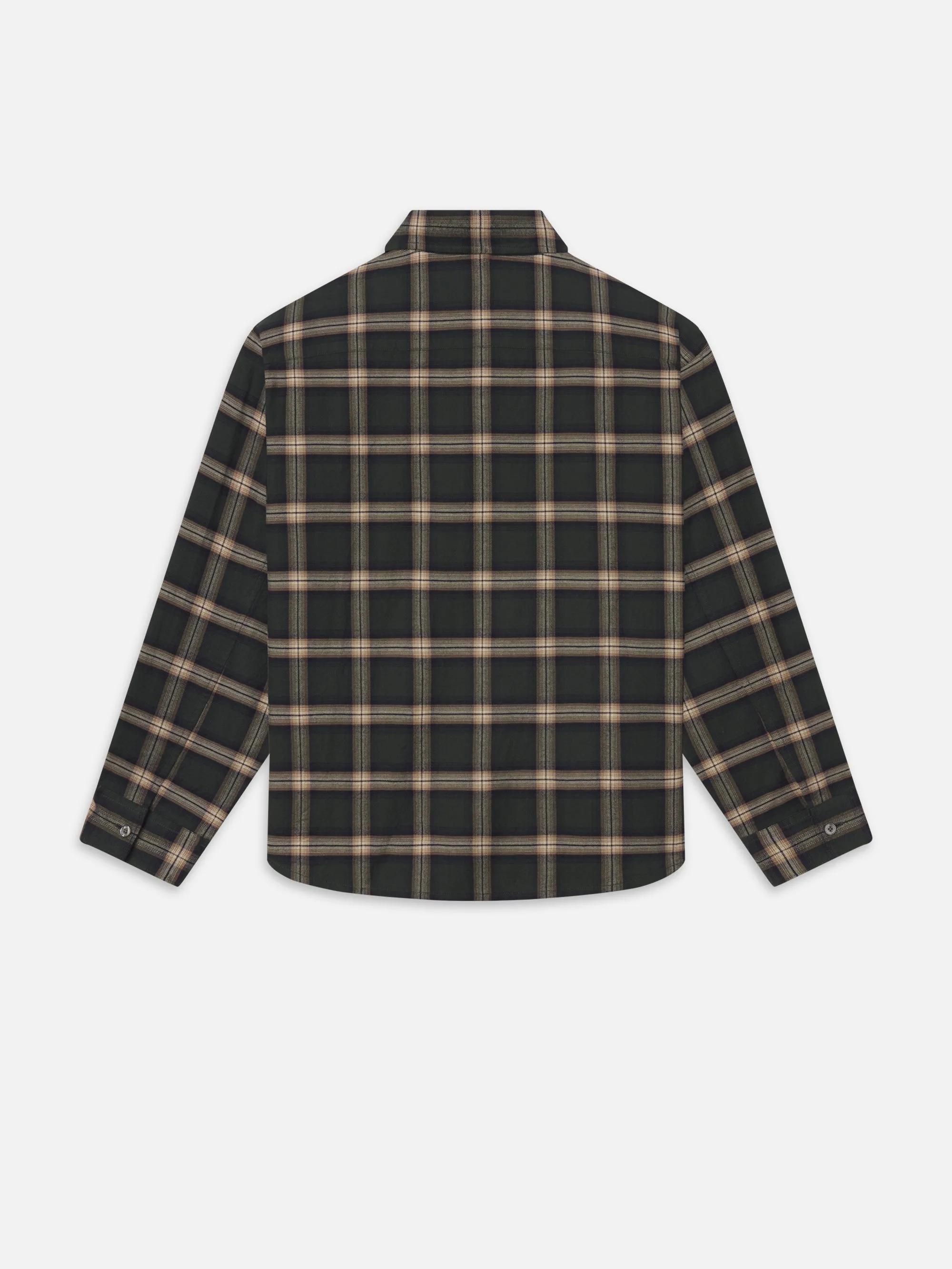 The Society Archive Vintage Plaid Shirt -- Beige Plaid sold by Frame Denim product image thumbnail 3
