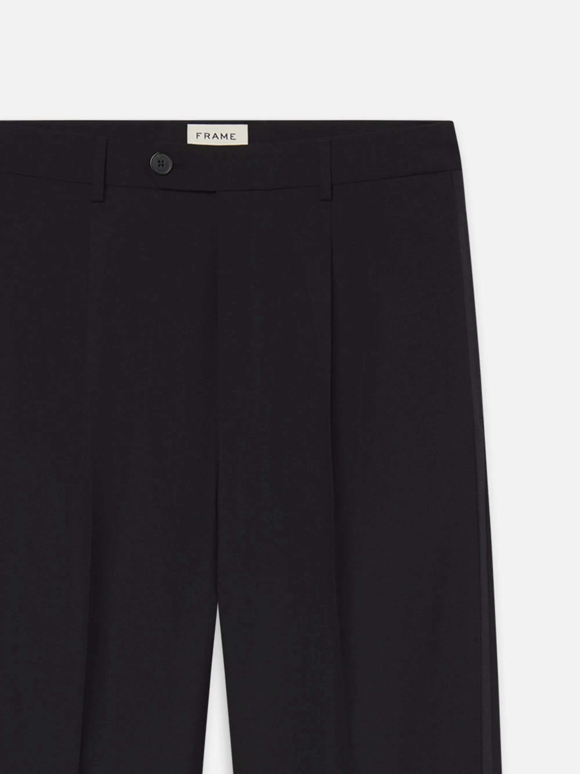The Society Archive Tuxedo Trousers -- Black sold by Frame Denim product image thumbnail 2
