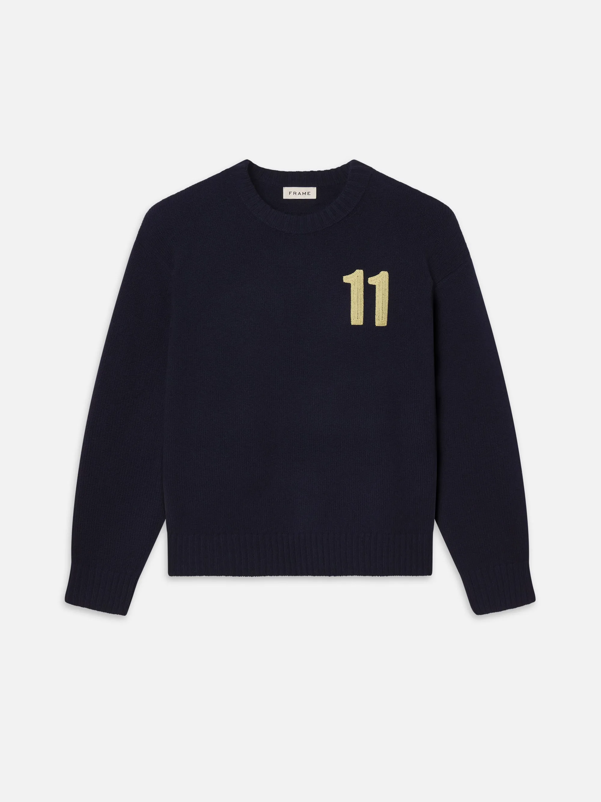 The Society Archive Cashmere Sweater -- Navy sold by Frame Denim