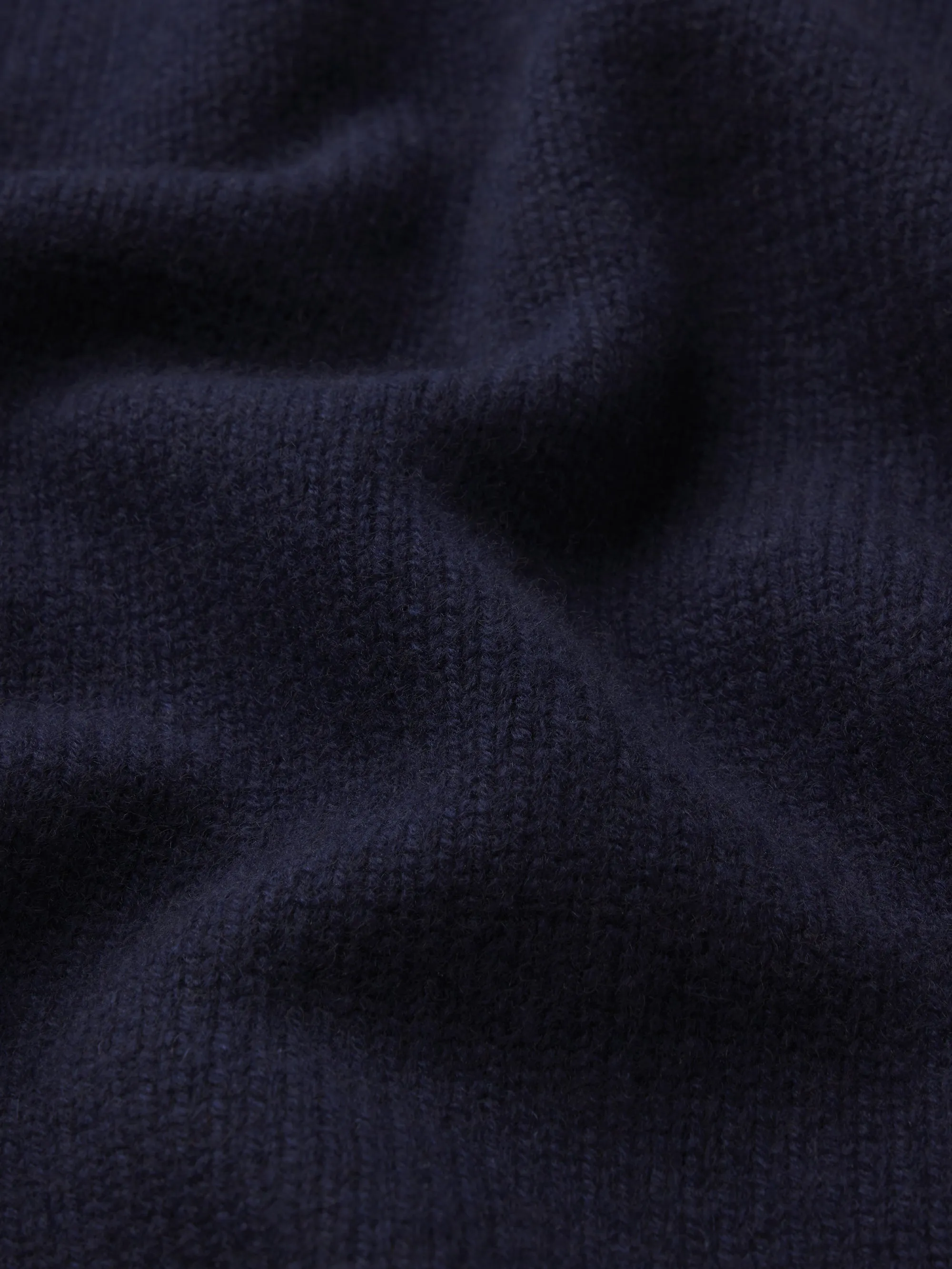 The Society Archive Cashmere Sweater -- Navy sold by Frame Denim product image thumbnail 4