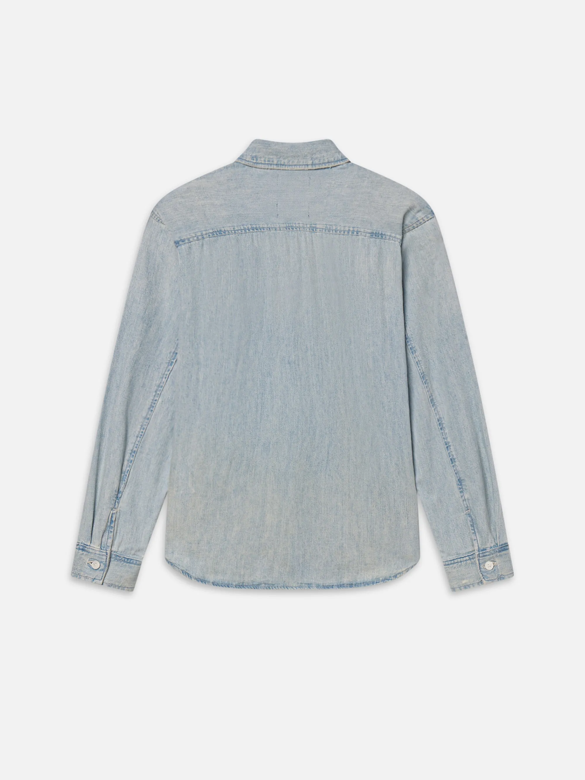 The Society Archive Vintage Denim Shirt -- Freefall sold by Frame Denim product image thumbnail 3