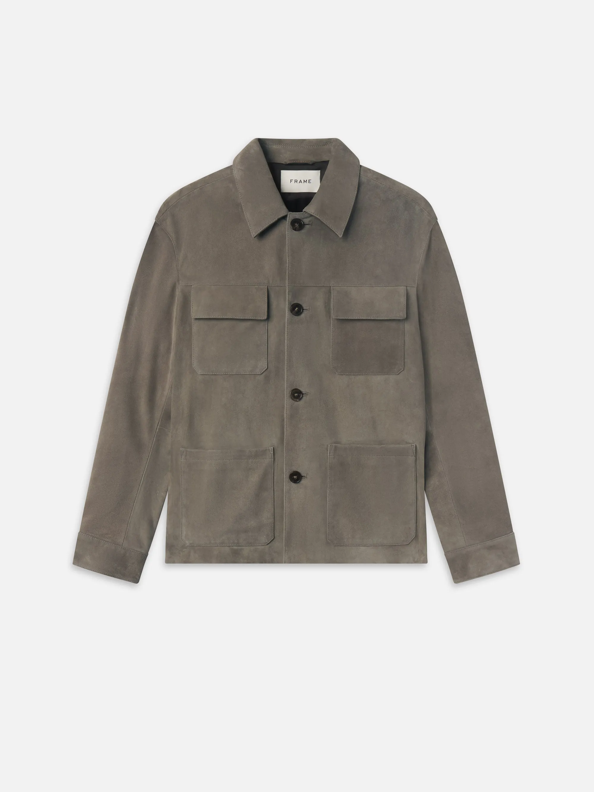 Suede Chore Coat sold by Frame Denim product image thumbnail 2