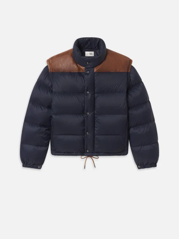The Nylon Puffer -- Navy sold by Frame Denim