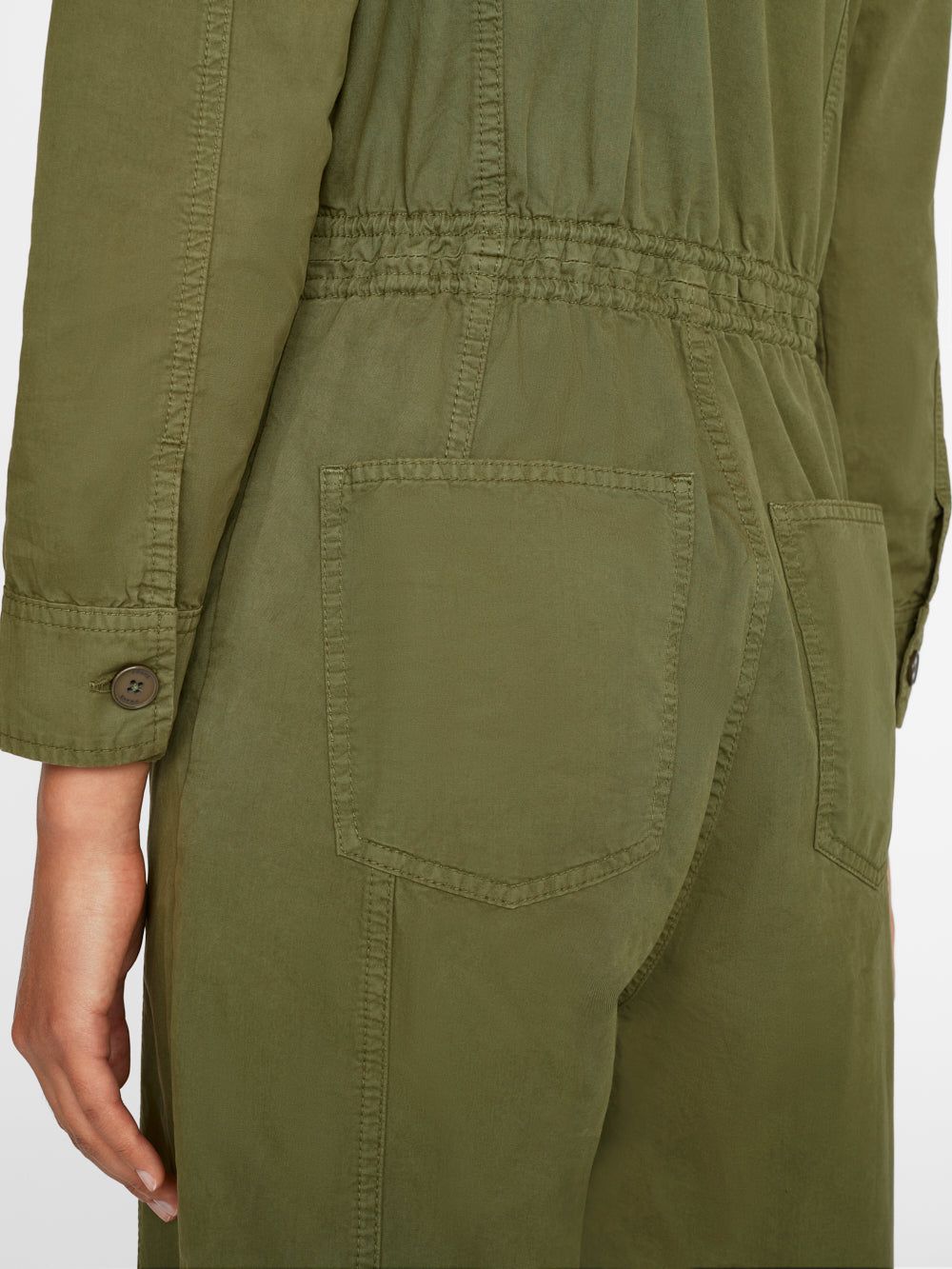 Cinched Twill Jumpsuit -- Washed Surplus sold by Frame Denim product image thumbnail 4