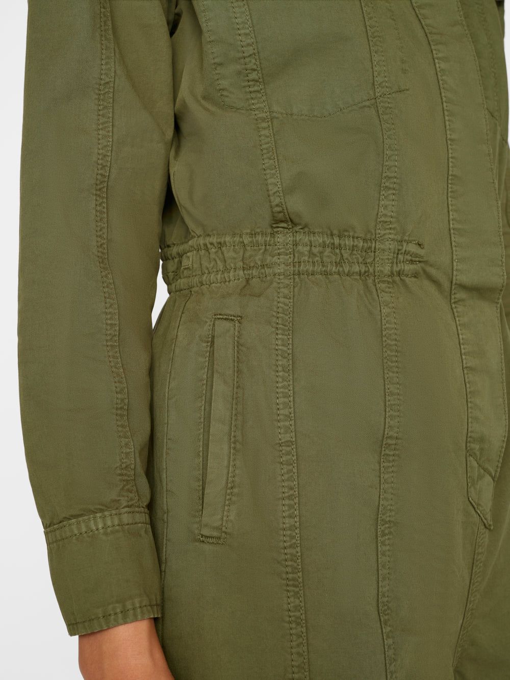 Cinched Twill Jumpsuit -- Washed Surplus sold by Frame Denim product image thumbnail 3