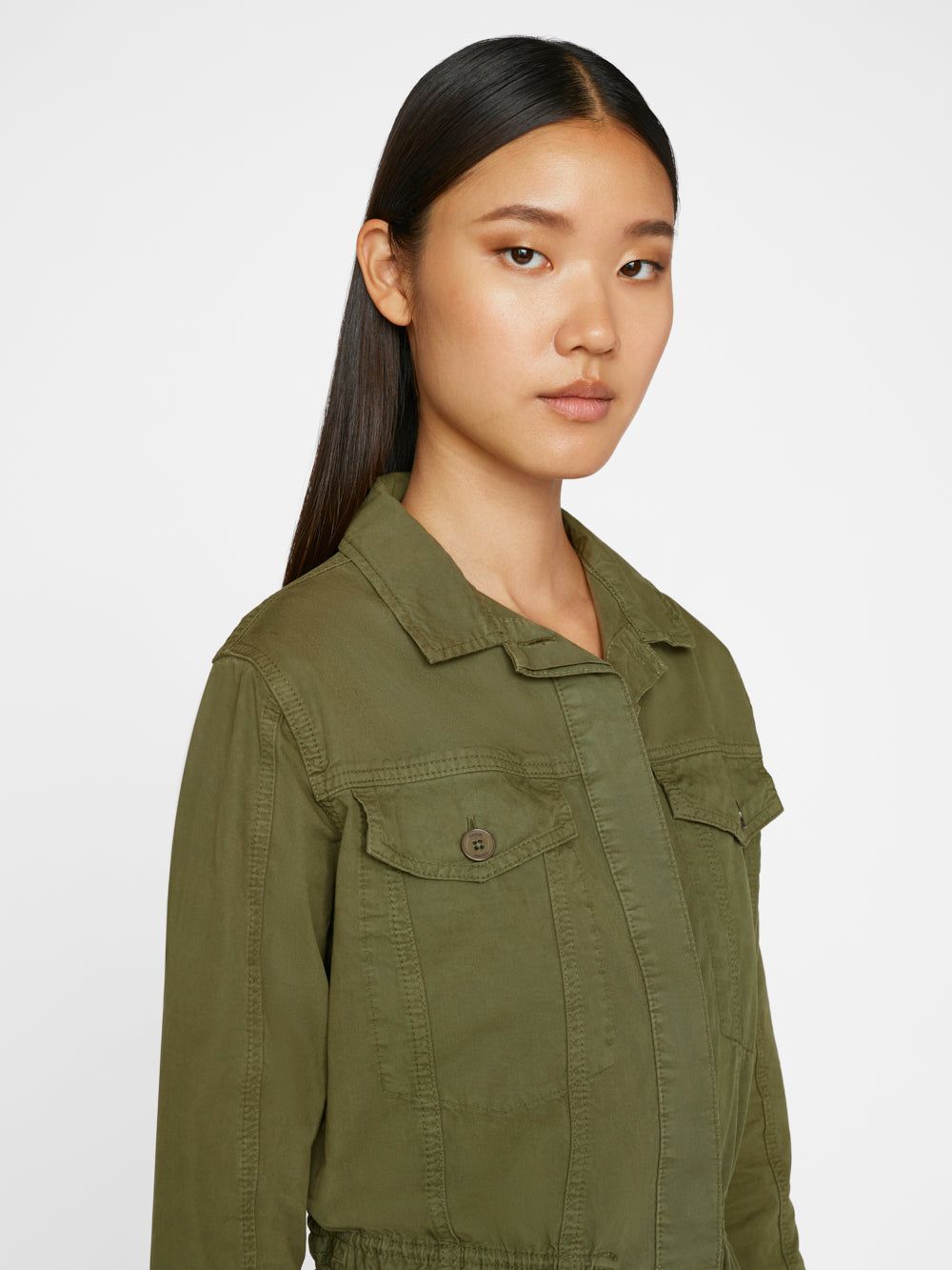 Cinched Twill Jumpsuit -- Washed Surplus sold by Frame Denim product image thumbnail 2