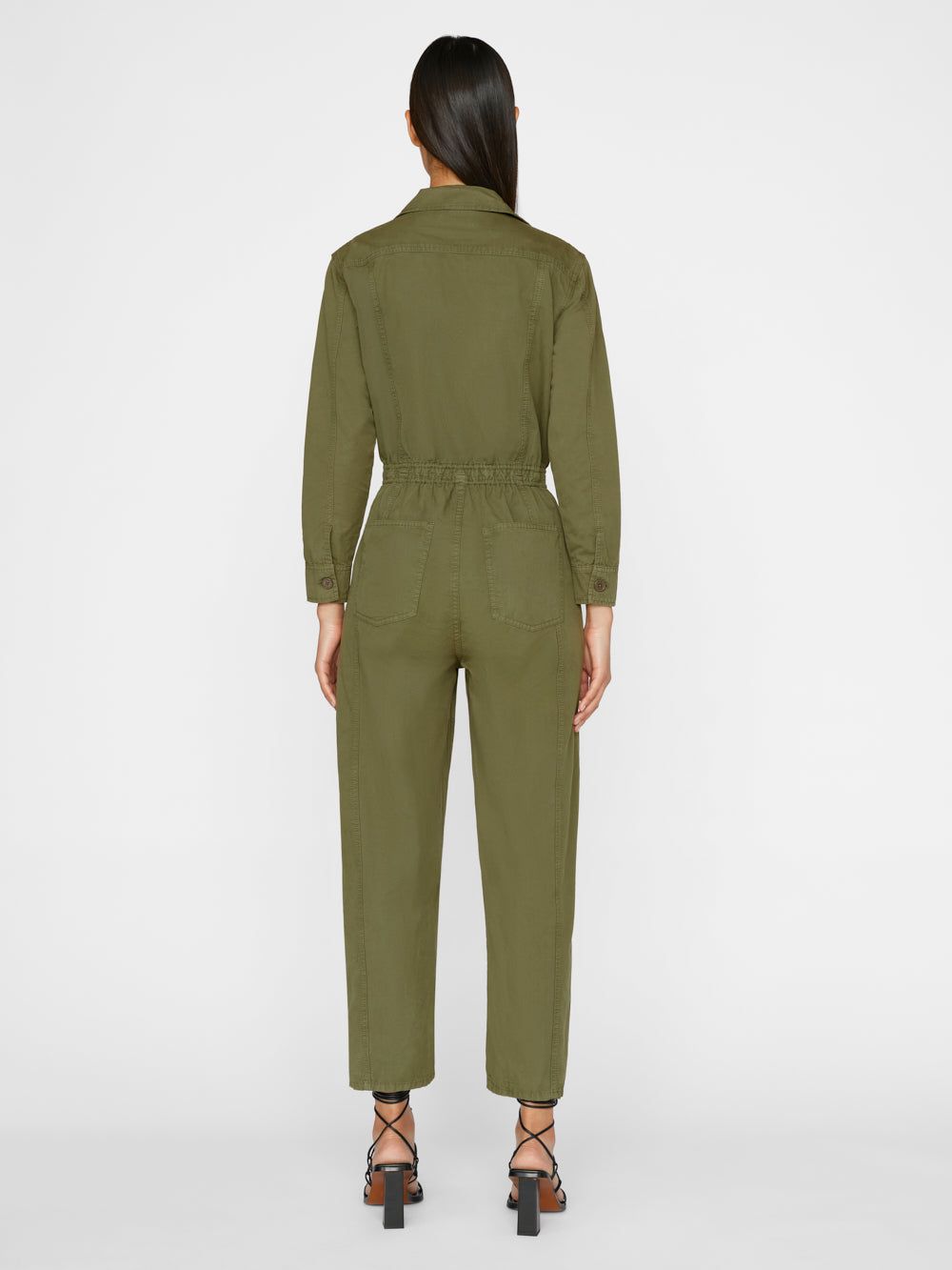 Cinched Twill Jumpsuit -- Washed Surplus sold by Frame Denim product image thumbnail 6
