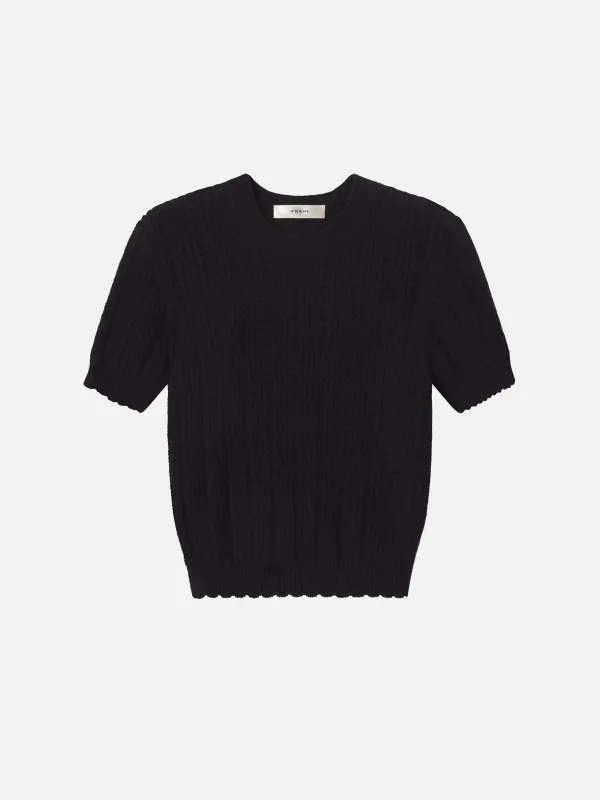 The Getaway Top -- Black sold by Frame Denim