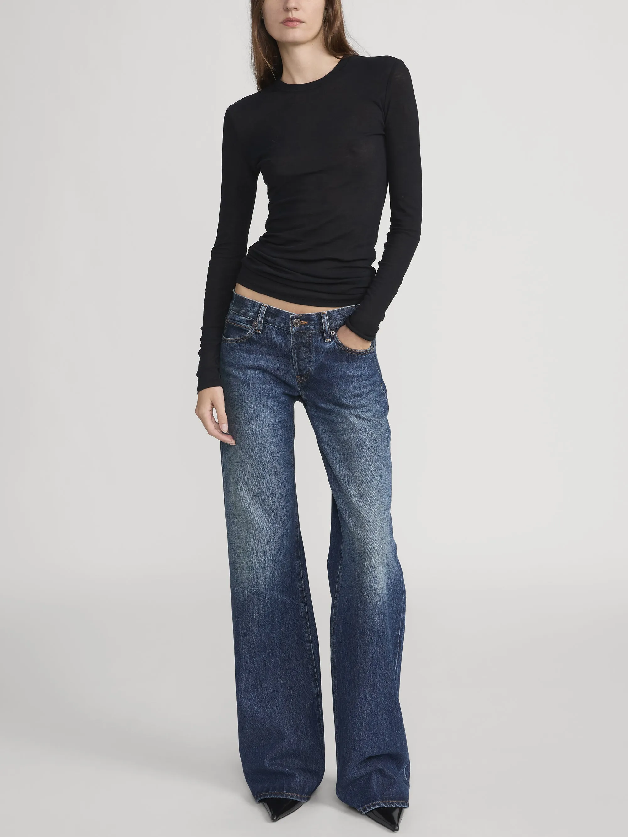 The Ghost Tunic -- Black sold by Frame Denim product image thumbnail 2