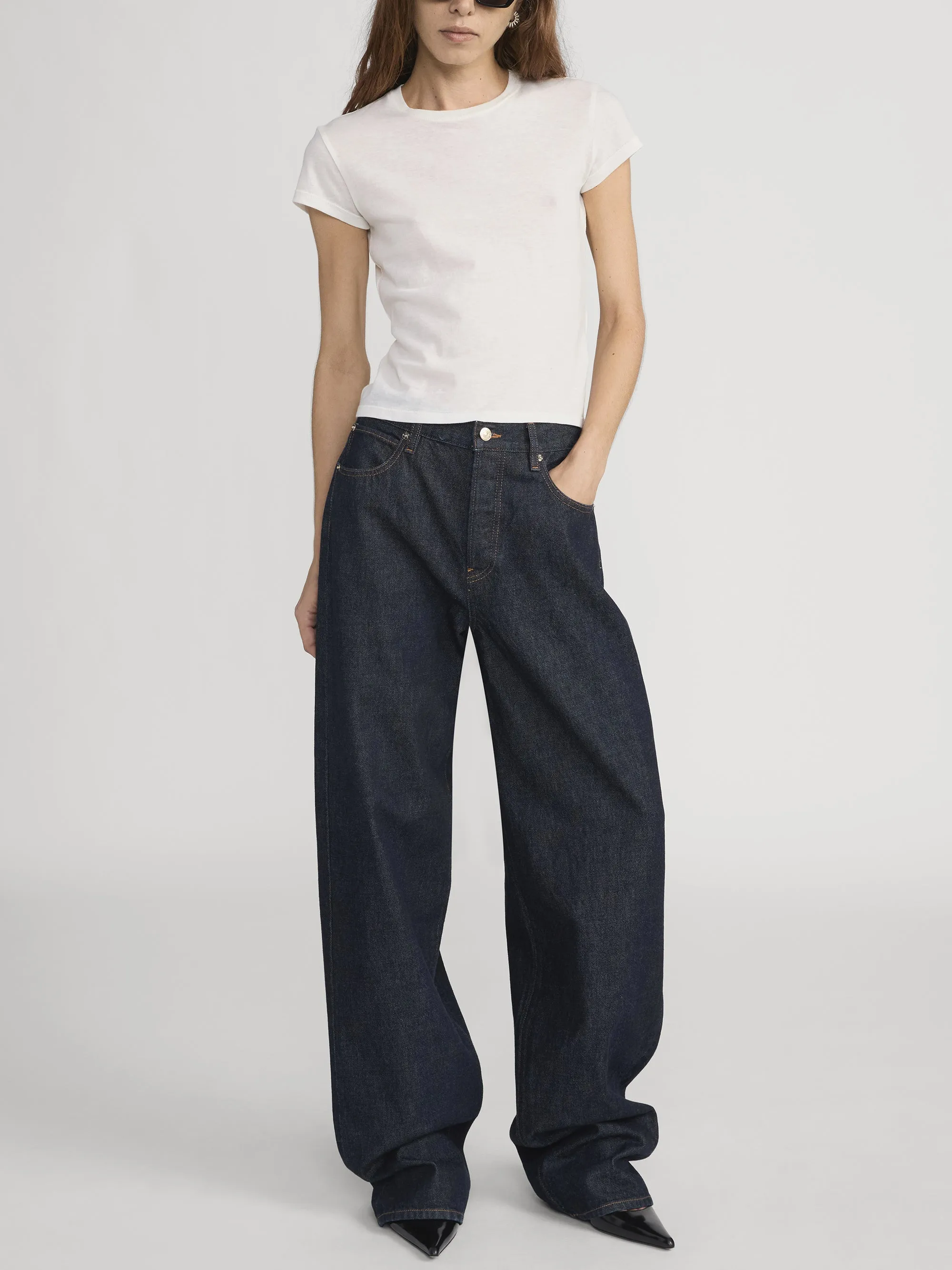 The Ghost Tee -- Cream sold by Frame Denim product image thumbnail 2
