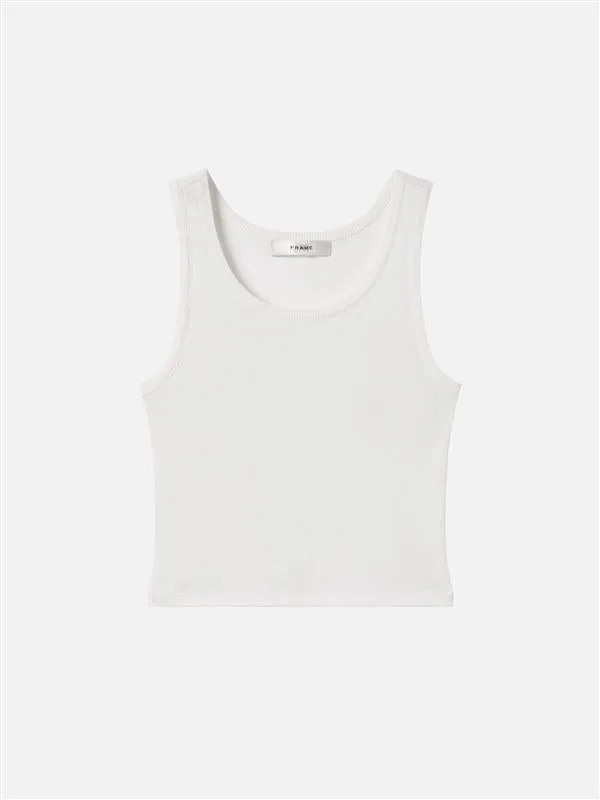 The Ghost Tank -- Cream sold by Frame Denim