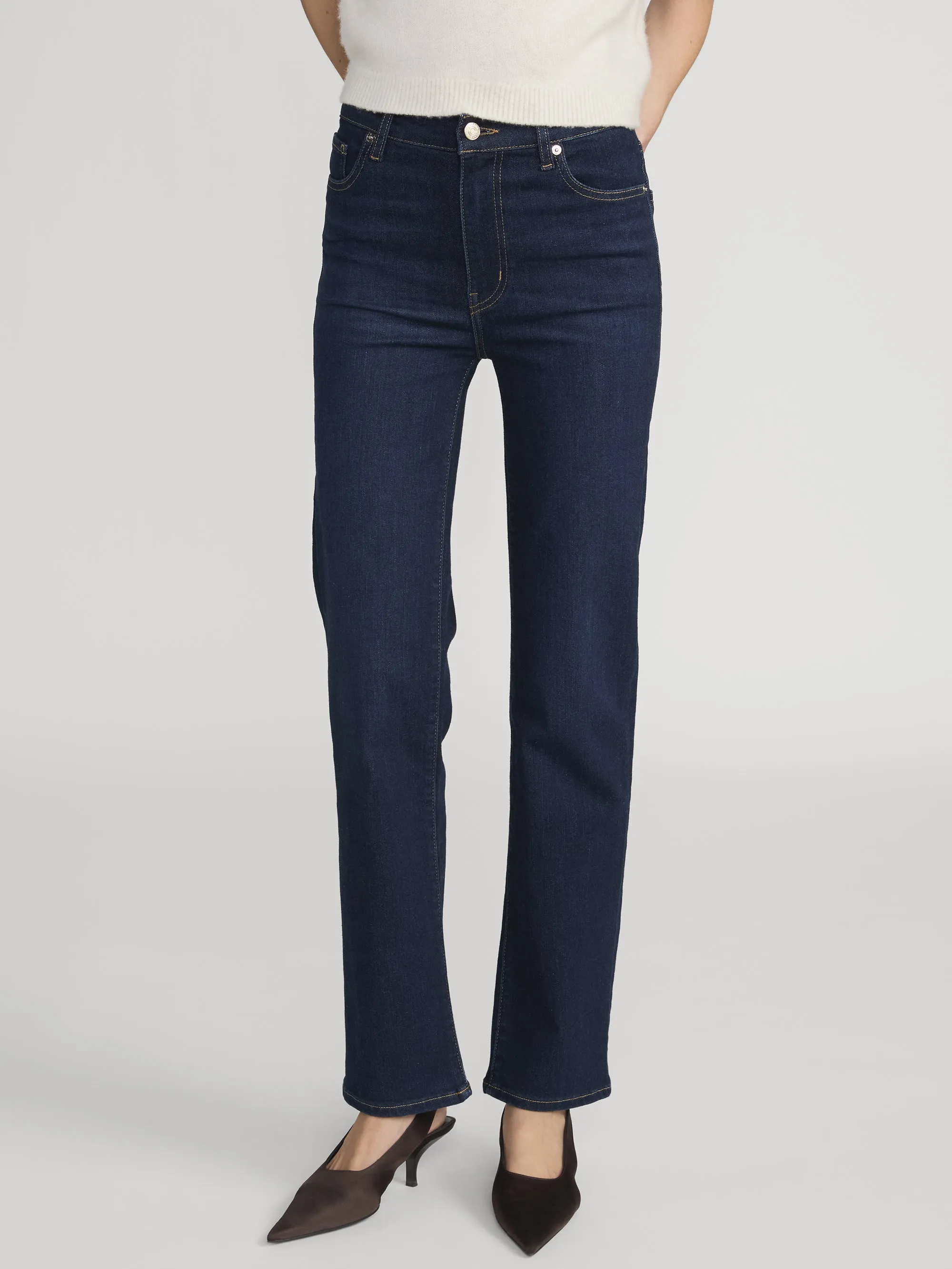 Le Sleek Straight -- Fairway sold by Frame Denim product image thumbnail 3