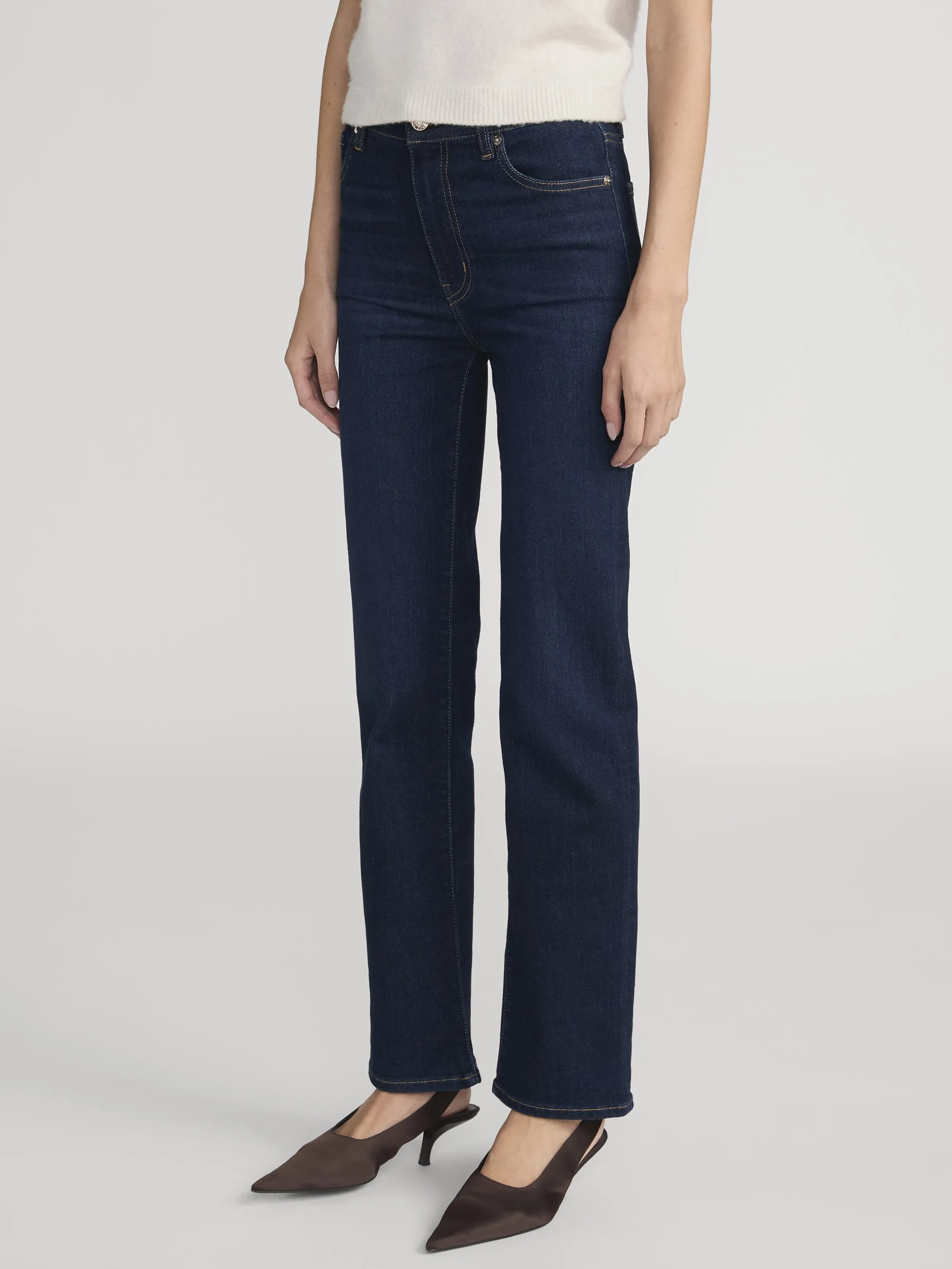 Le Sleek Straight -- Fairway sold by Frame Denim product image thumbnail 5