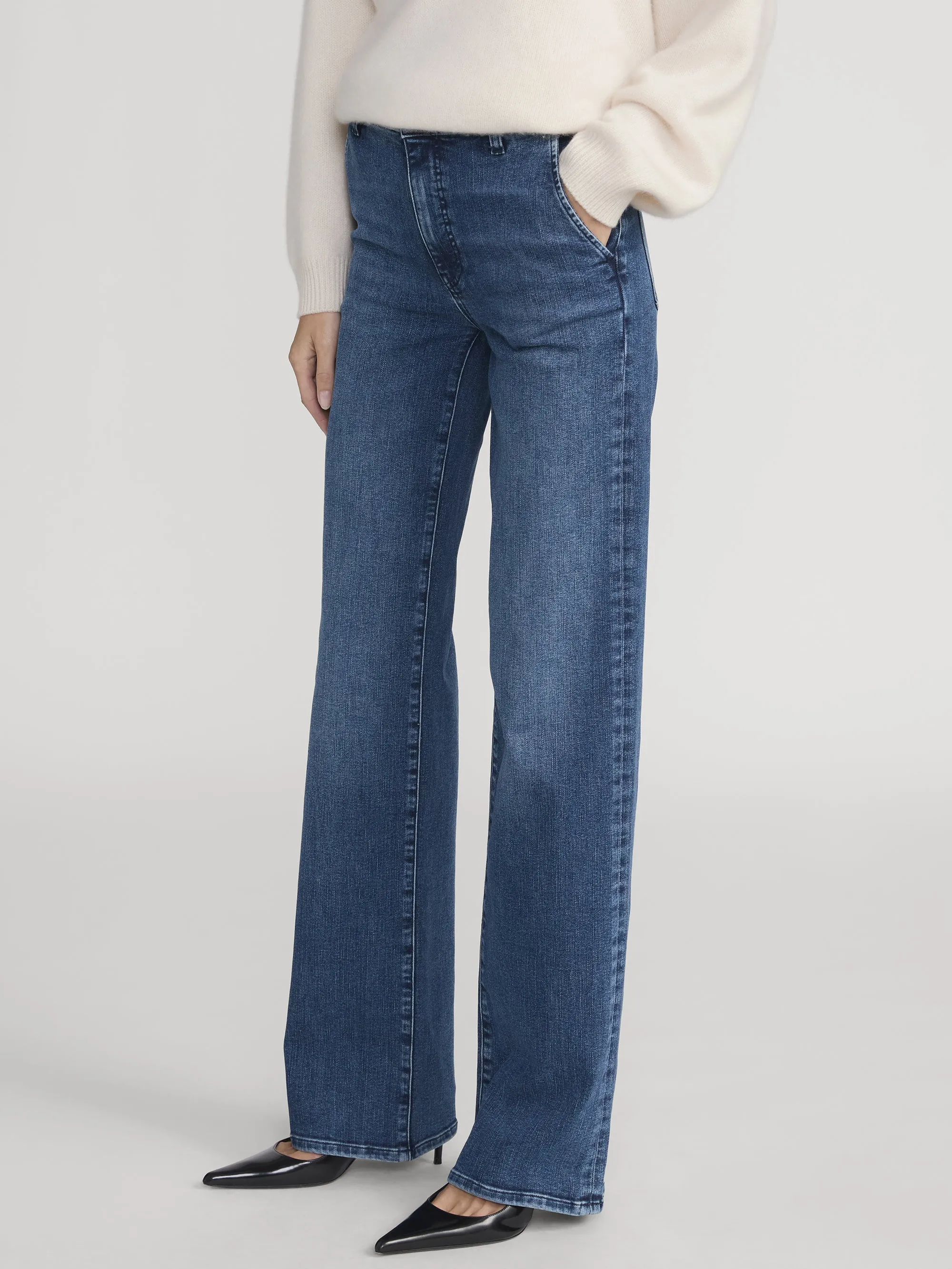 The Straight Trouser -- Foxley sold by Frame Denim product image thumbnail 5