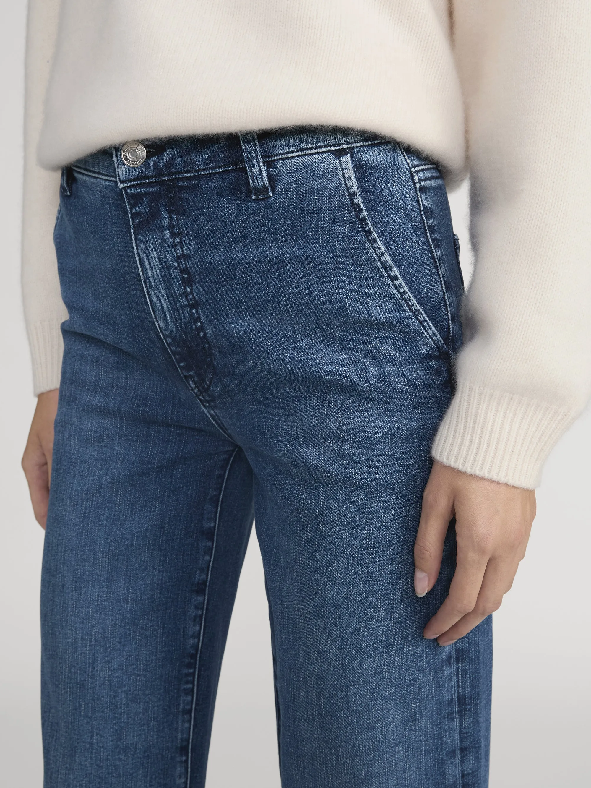 The Straight Trouser -- Foxley sold by Frame Denim product image thumbnail 4