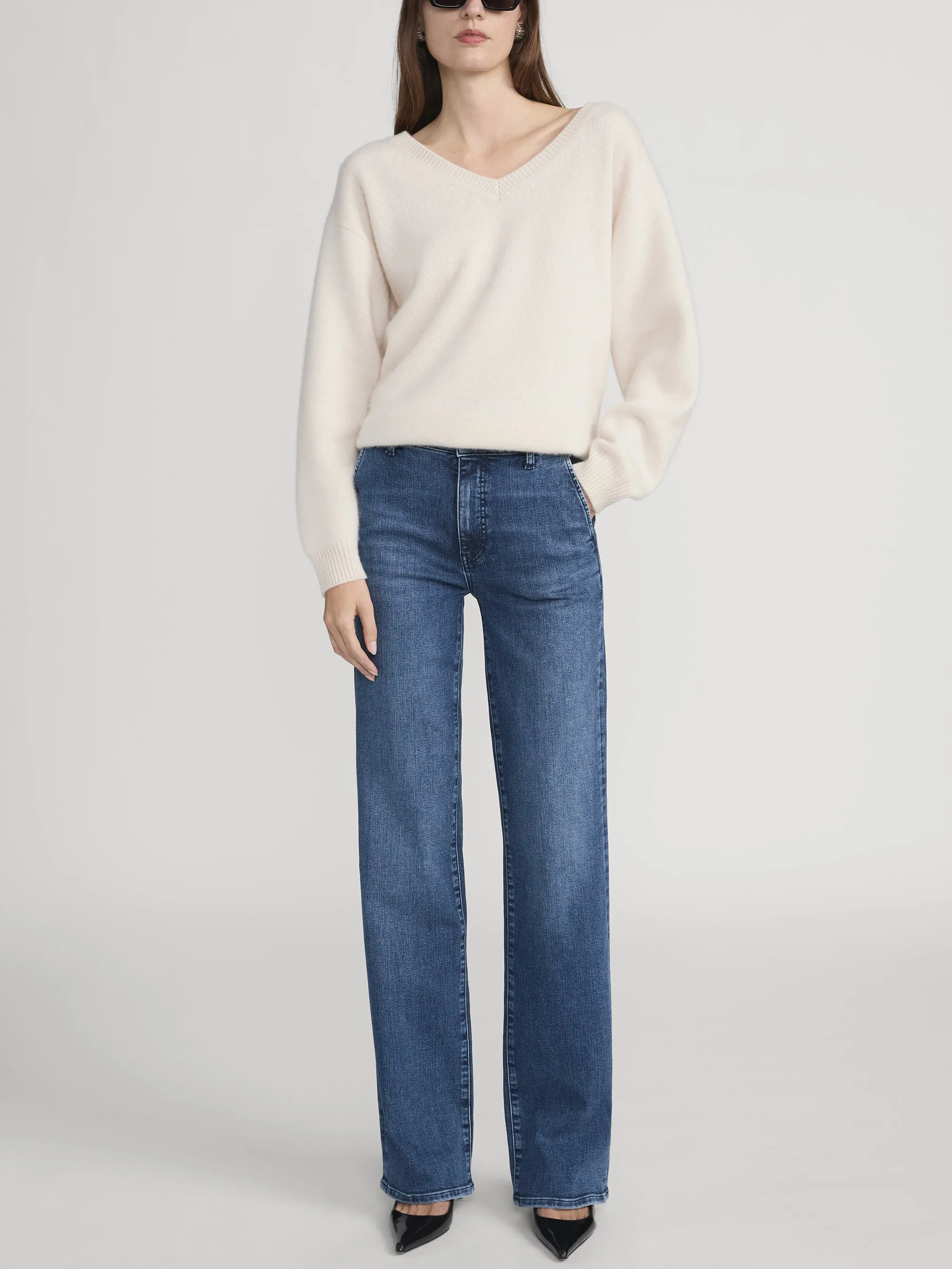 The Straight Trouser -- Foxley sold by Frame Denim product image thumbnail 2