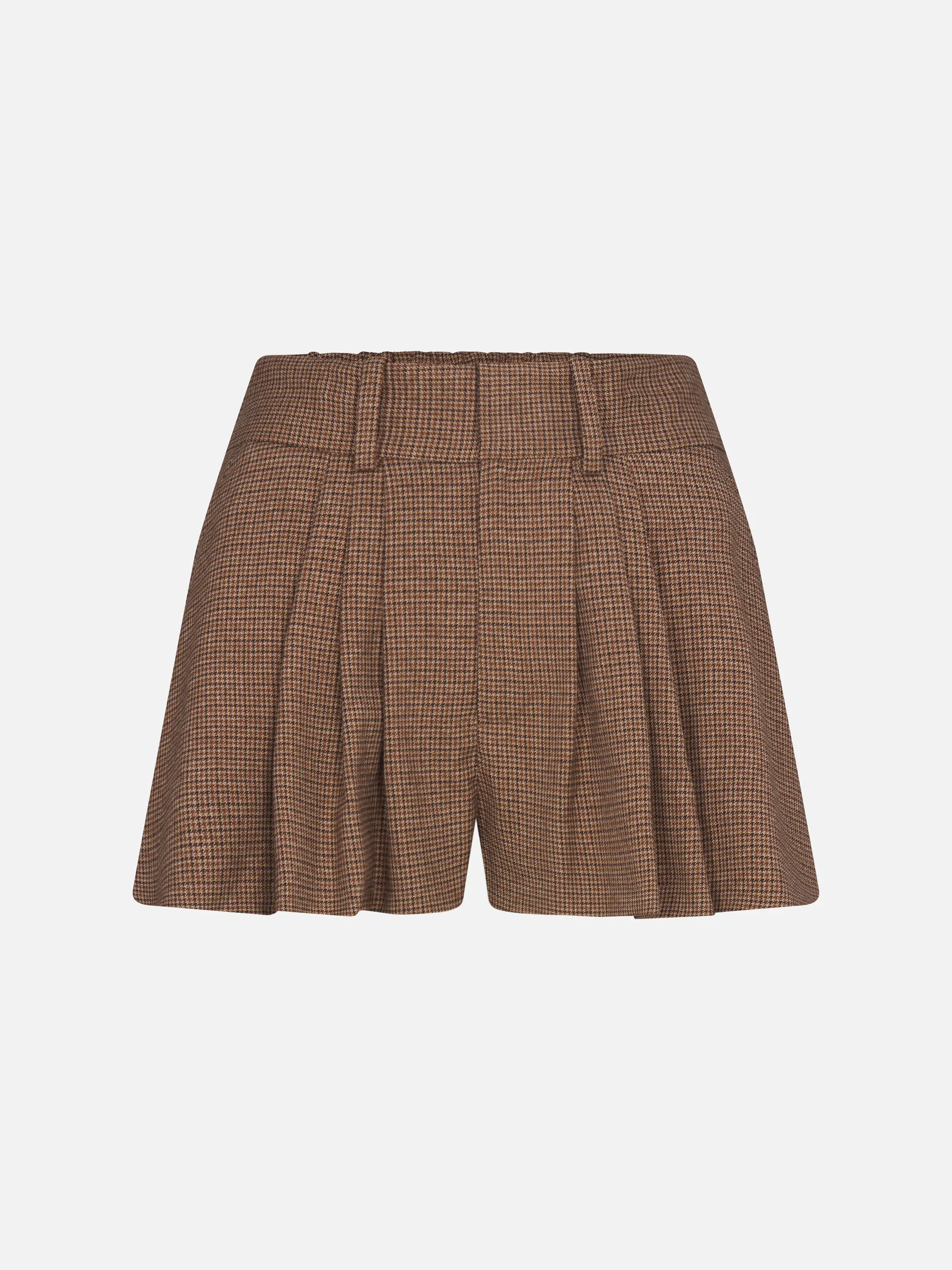 The Refract Mini Short -- Brown Multi sold by Frame Denim