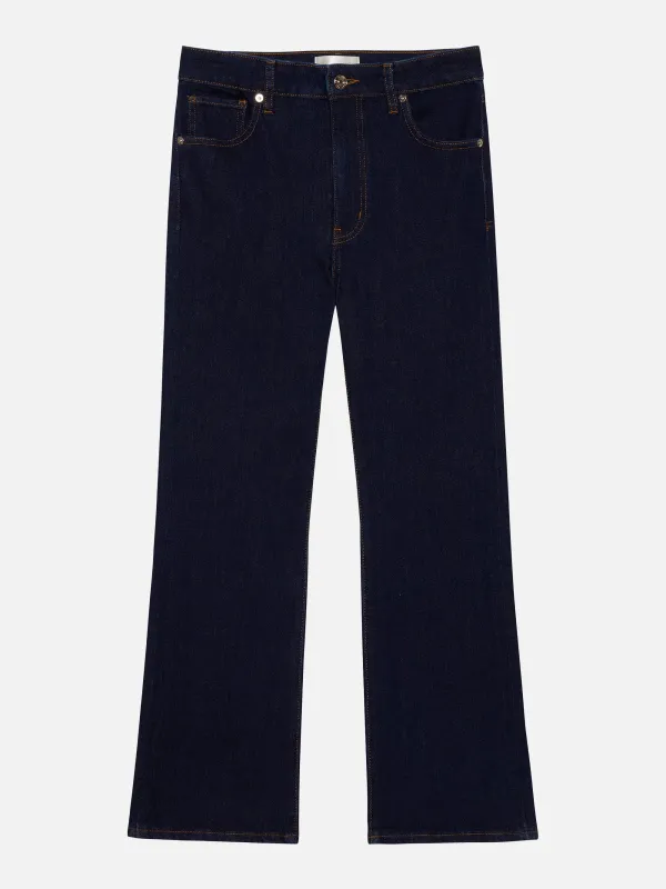 The Reboot Crop -- Rinse sold by Frame Denim