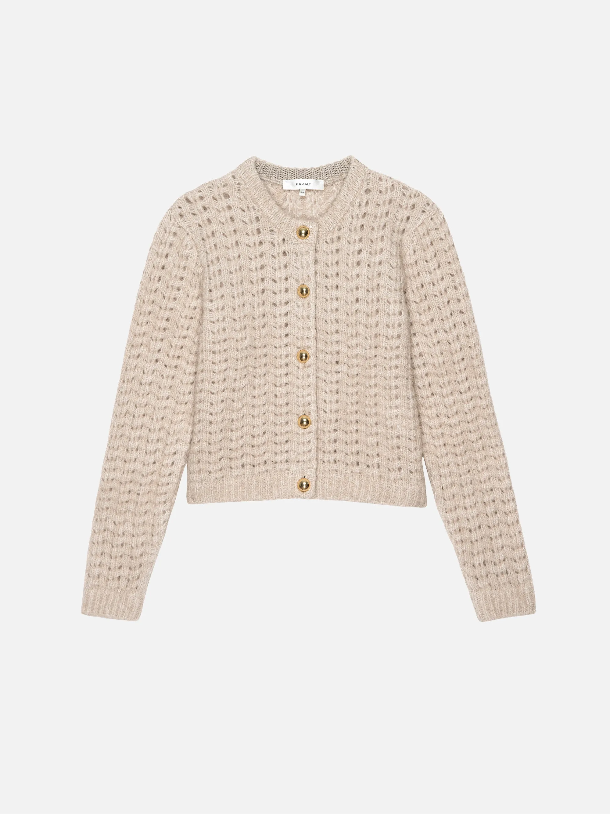 The Plush Cardi -- Mauve sold by Frame Denim