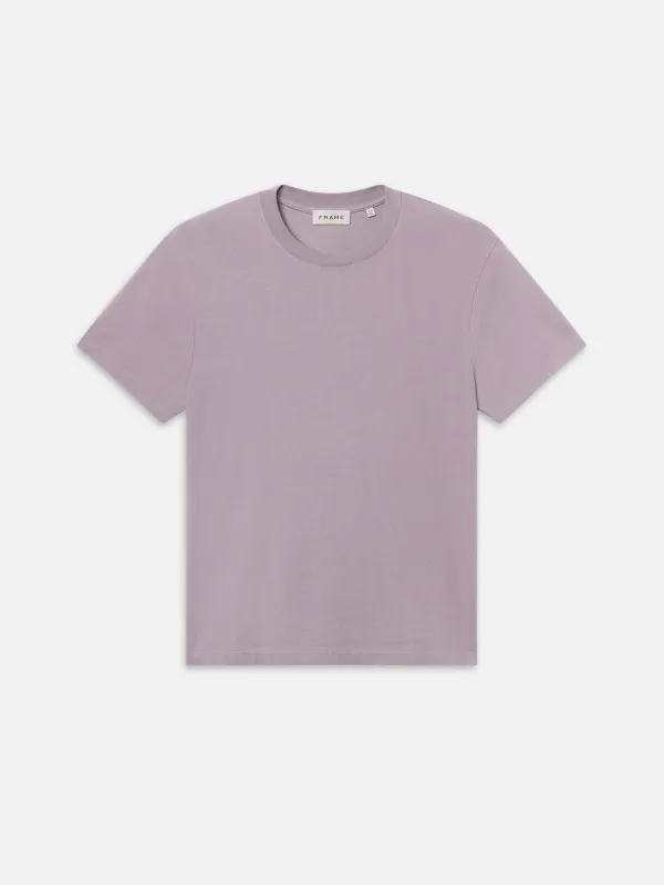 Frame Logo Tee -- Old Lavender sold by Frame Denim