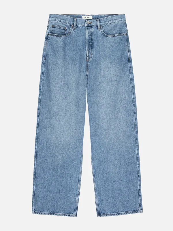 Baggy Jean -- Bonair Light Destructed sold by Frame Denim