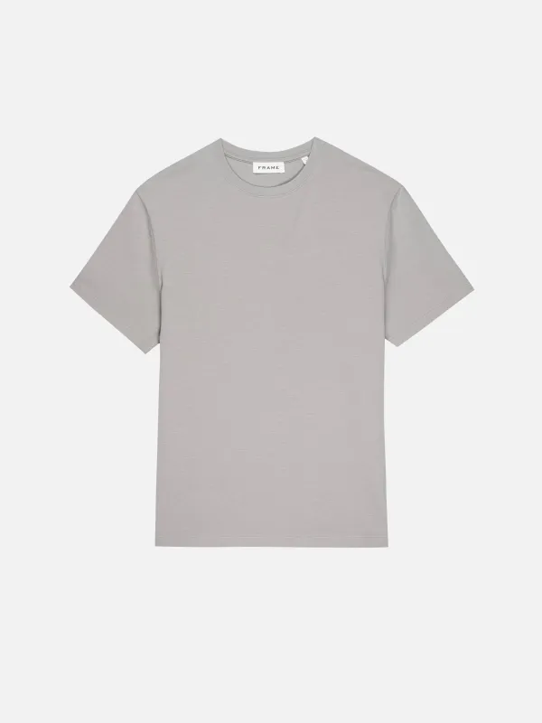 Duo Fold Tee -- Cloud Grey made by Frame Denim