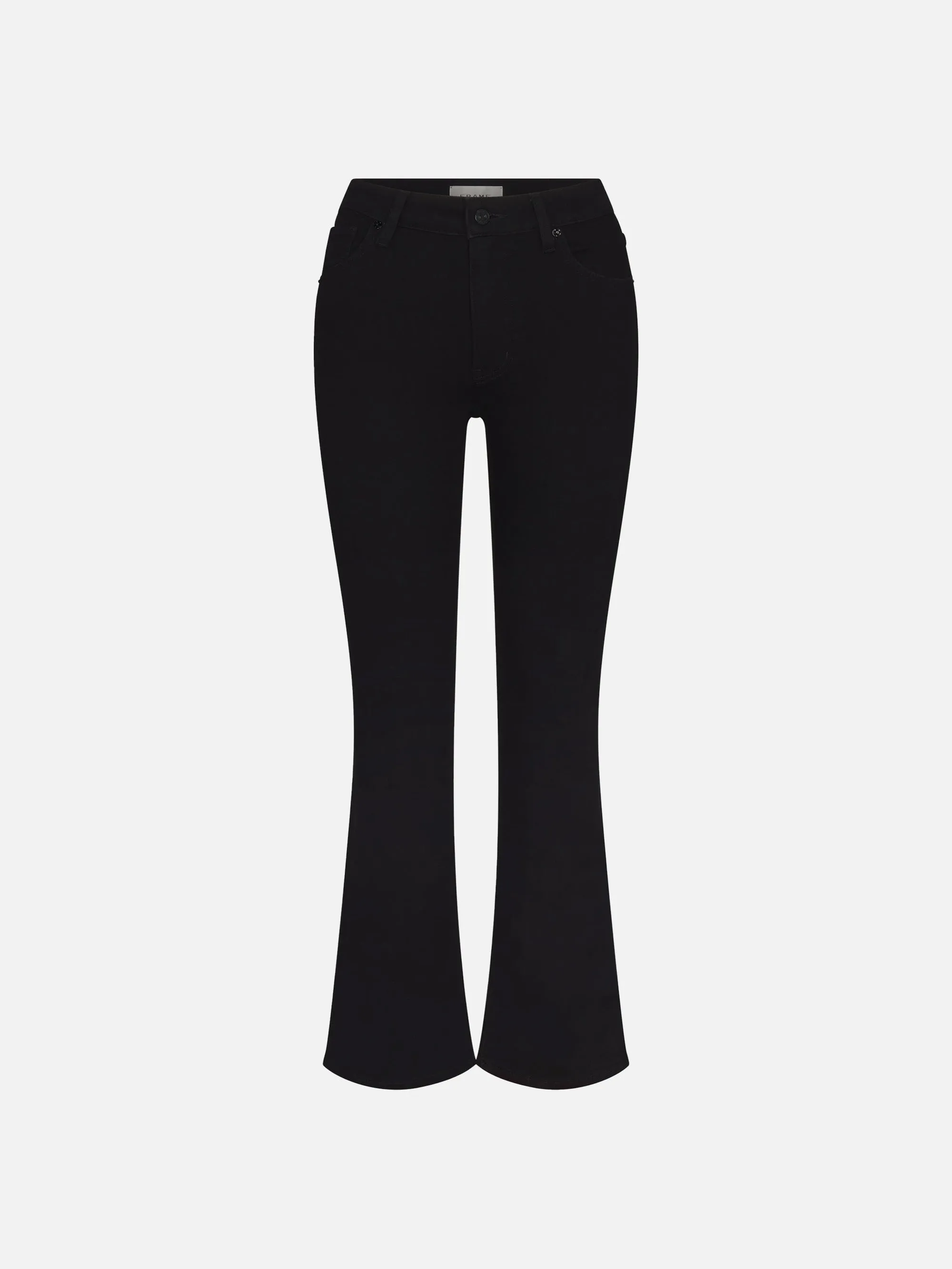 The Reboot Crop -- Black sold by Frame Denim