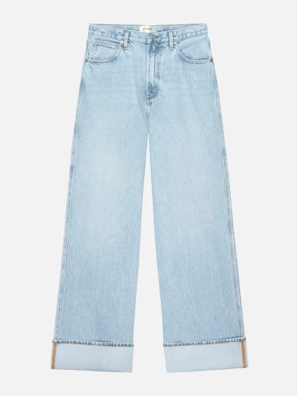 The Cuffed Wide made by Frame Denim