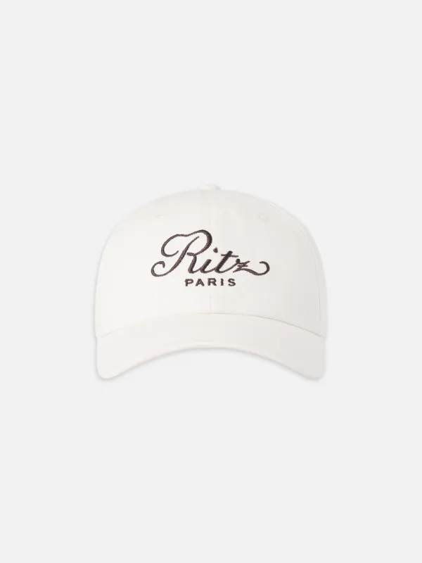 Ritz Cotton Hat -- Ecru sold by Frame Denim