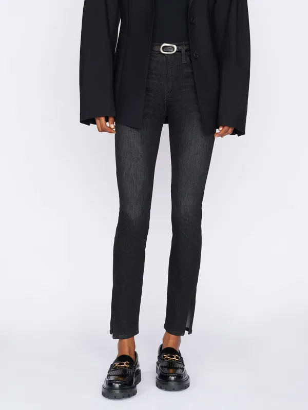 Le Shape High Skinny -- Corvo Slit made by Frame Denim