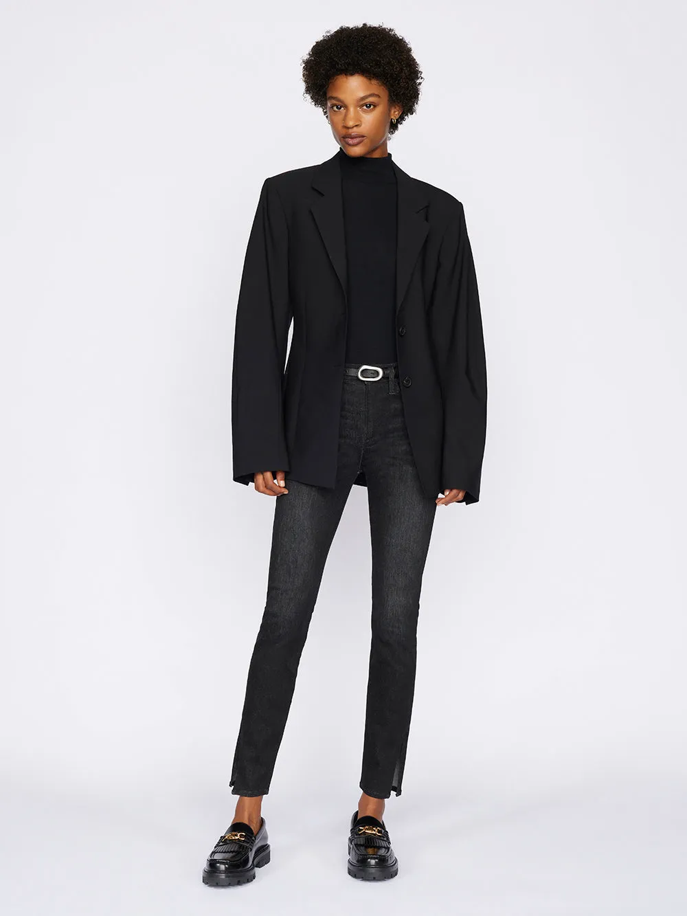 Le Shape High Skinny -- Corvo Slit sold by Frame Denim product image thumbnail 2