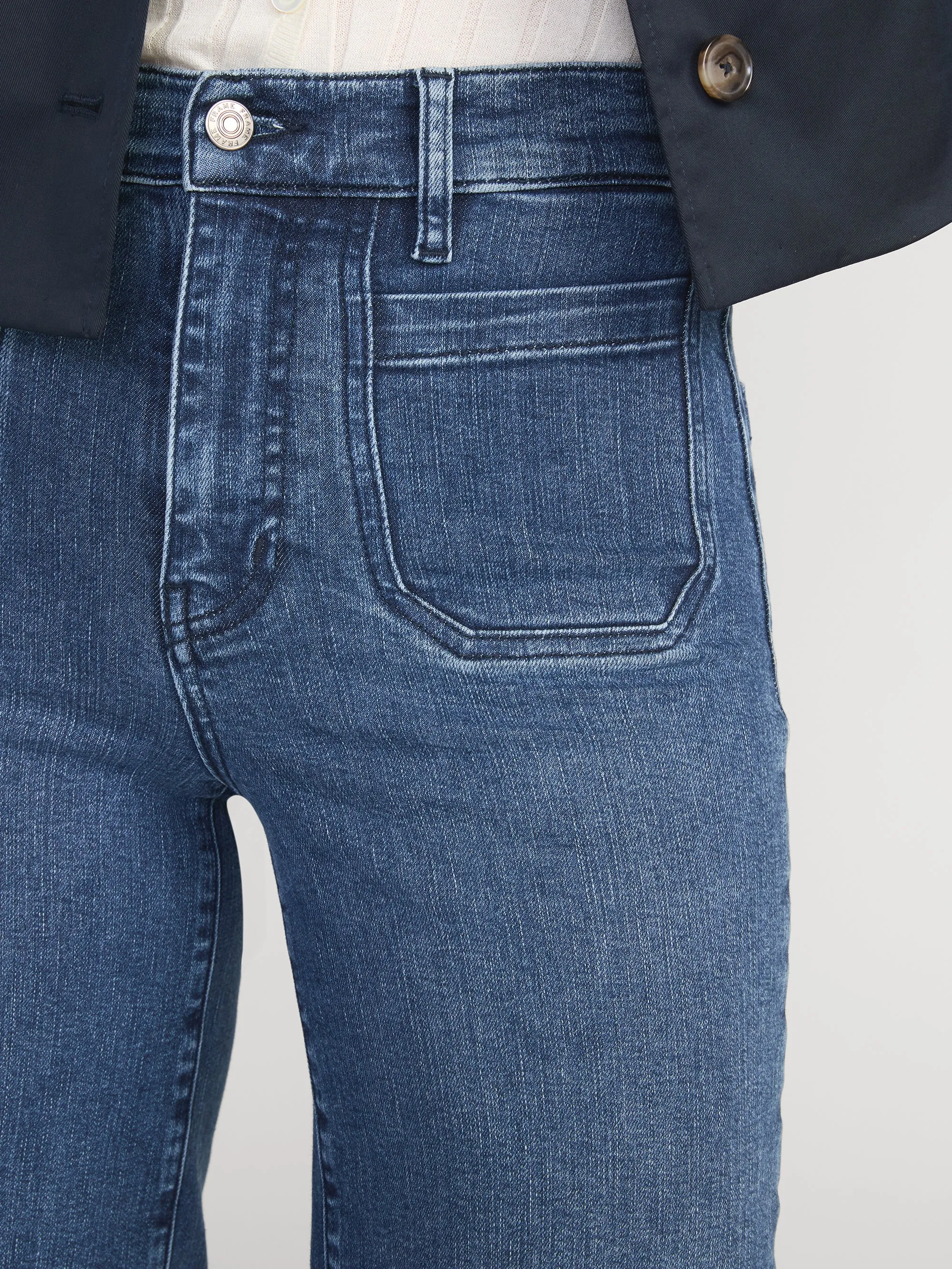 Le Slim Palazzo Modernist Pocket -- Iberia sold by Frame Denim product image thumbnail 5